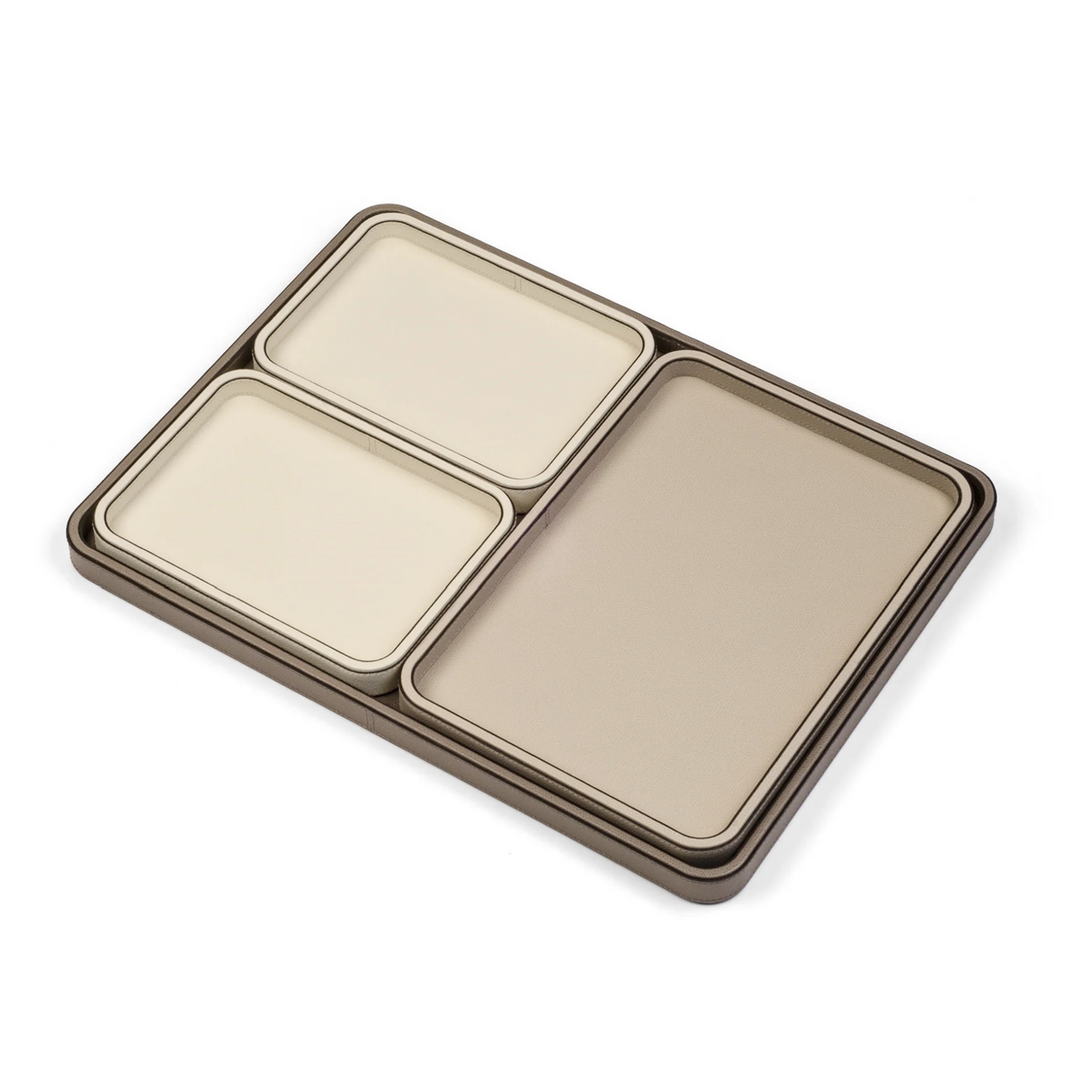 Hand-Stitched Leather Tray | Oroa.com