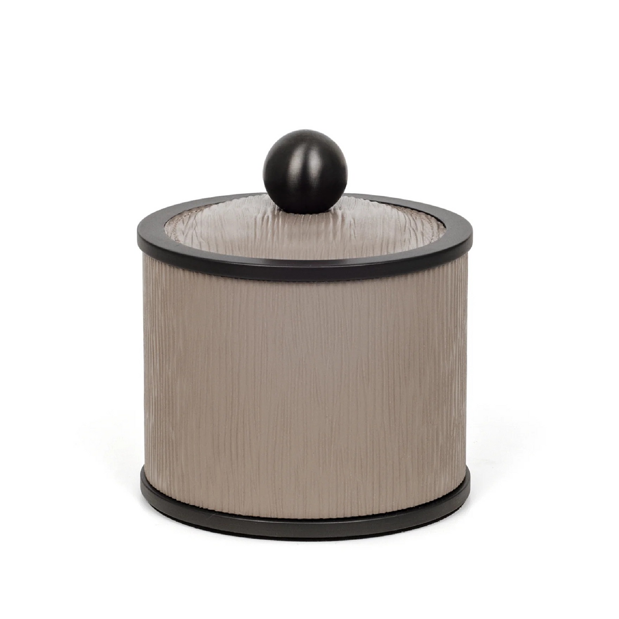 Round Leather Cotton Pad Holder | Oroa.com