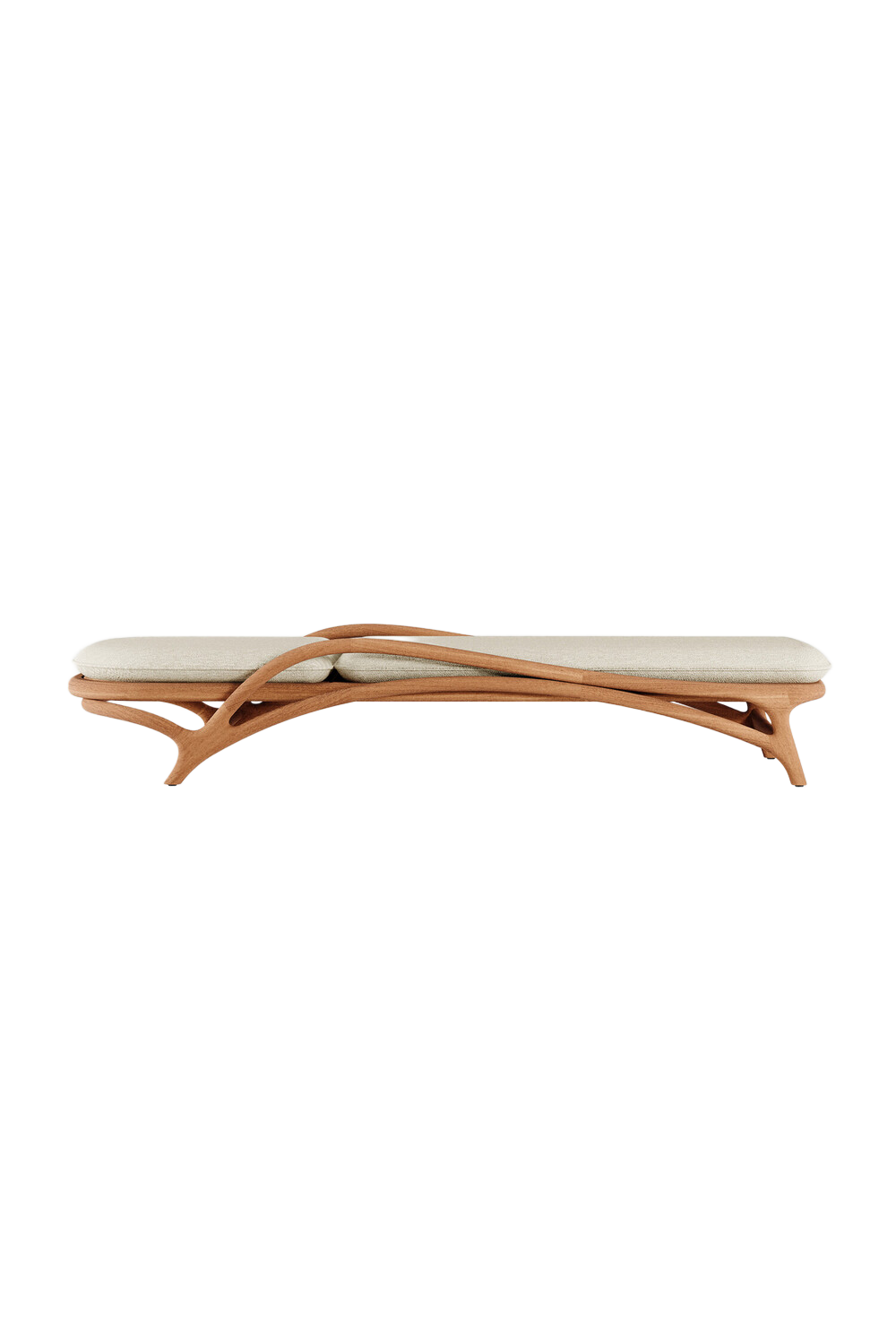Adjustable Teak Outdoor Lounger | Oroa.com