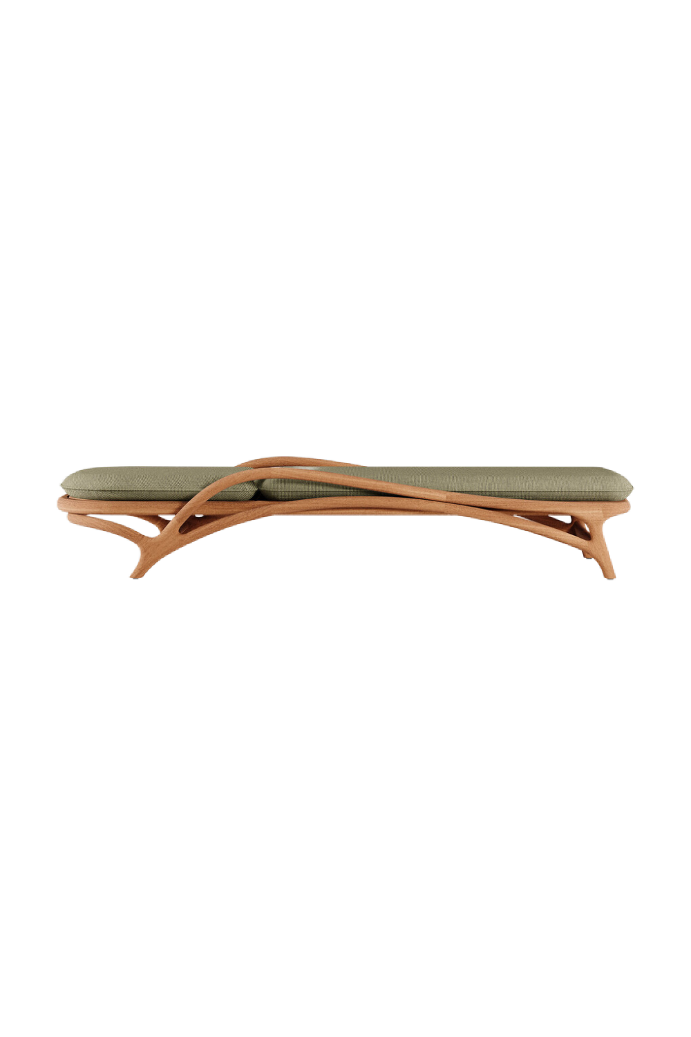 Adjustable Teak Outdoor Lounger | Oroa.com