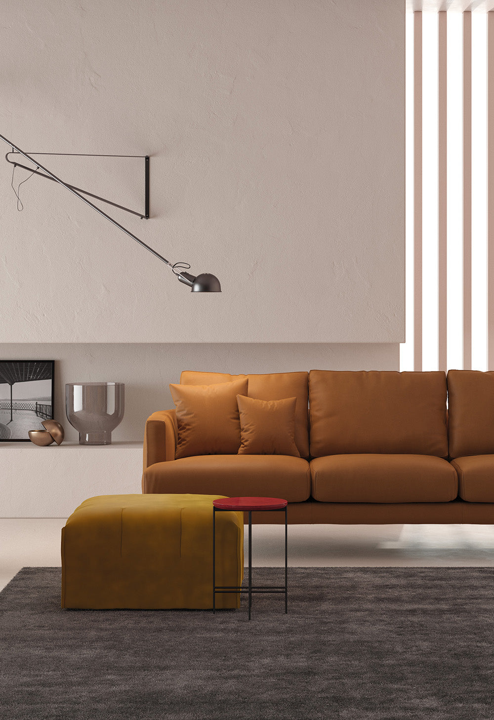 2-3 Seater Contemporary Sofa | Oroa.com