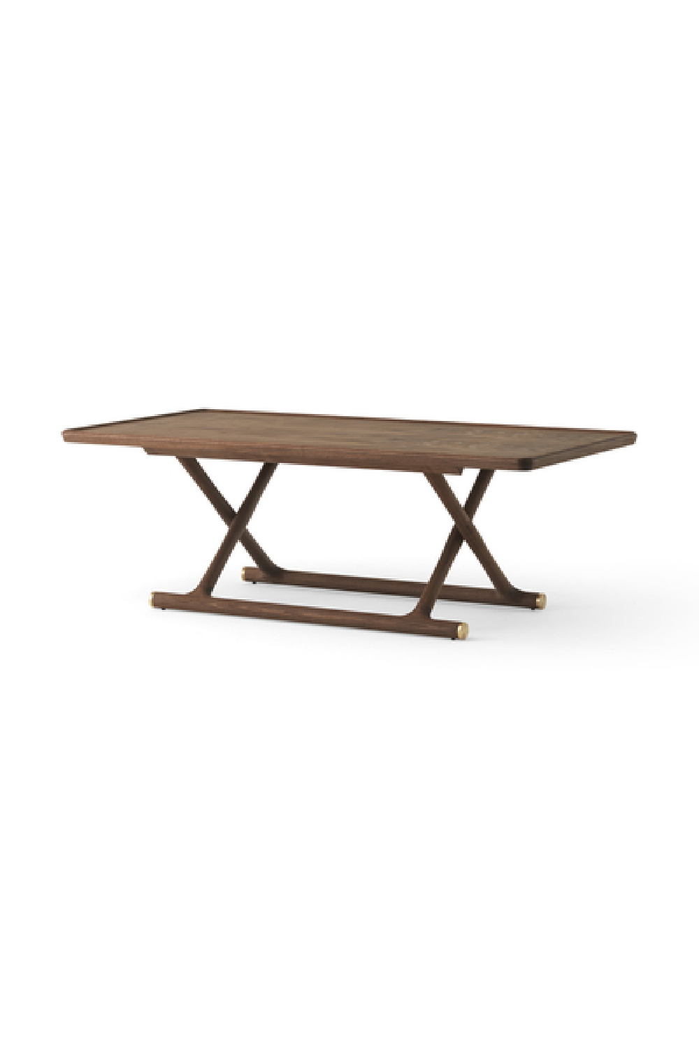 Oiled Wood Foldable Lounge Table | Oroa.com