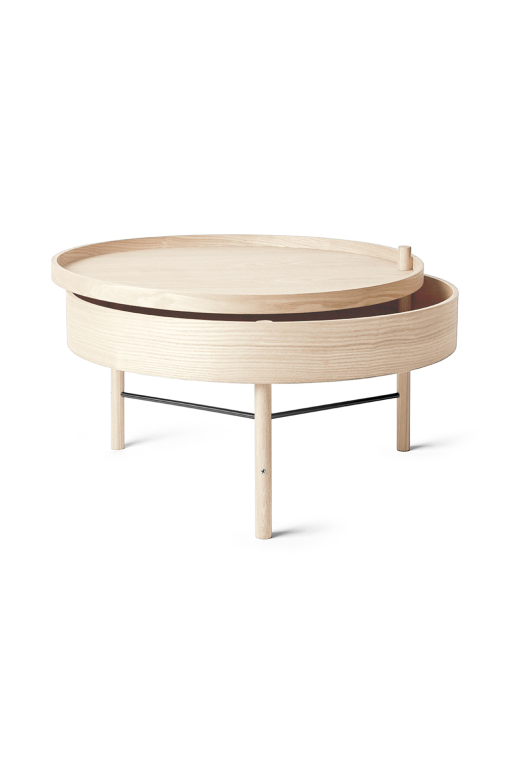 Round Wooden Turning Table | Oroa.com