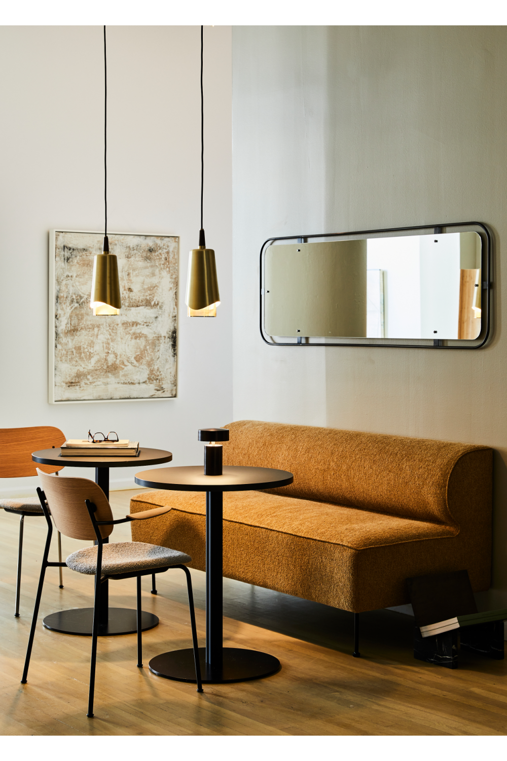 Rectangular Brass Mirror | Oroa.com