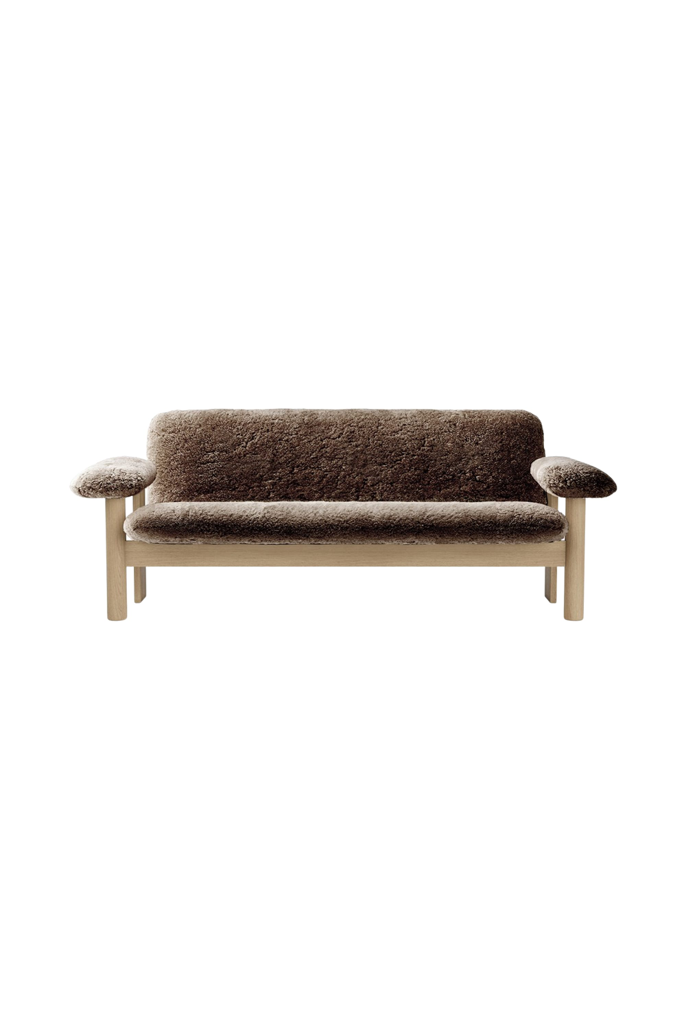 Oak Framed Sheepskin Sofa | Oroa.com
