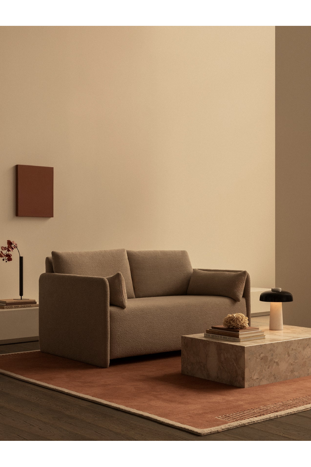 Modern Minimalist 3-Seater Sofa Bed | Oroa.com