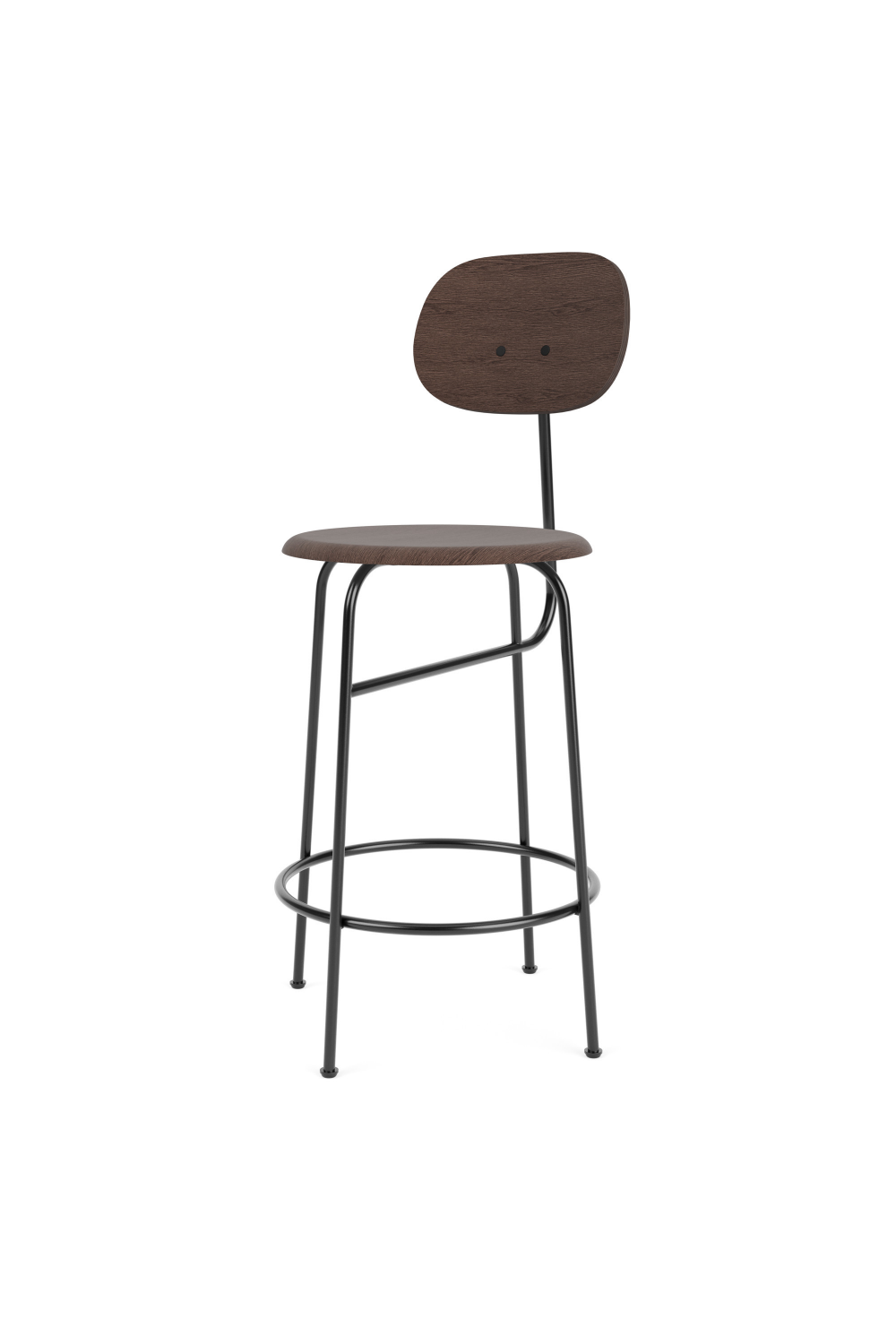 Oak Veneer Counter Chair | Oroa.com