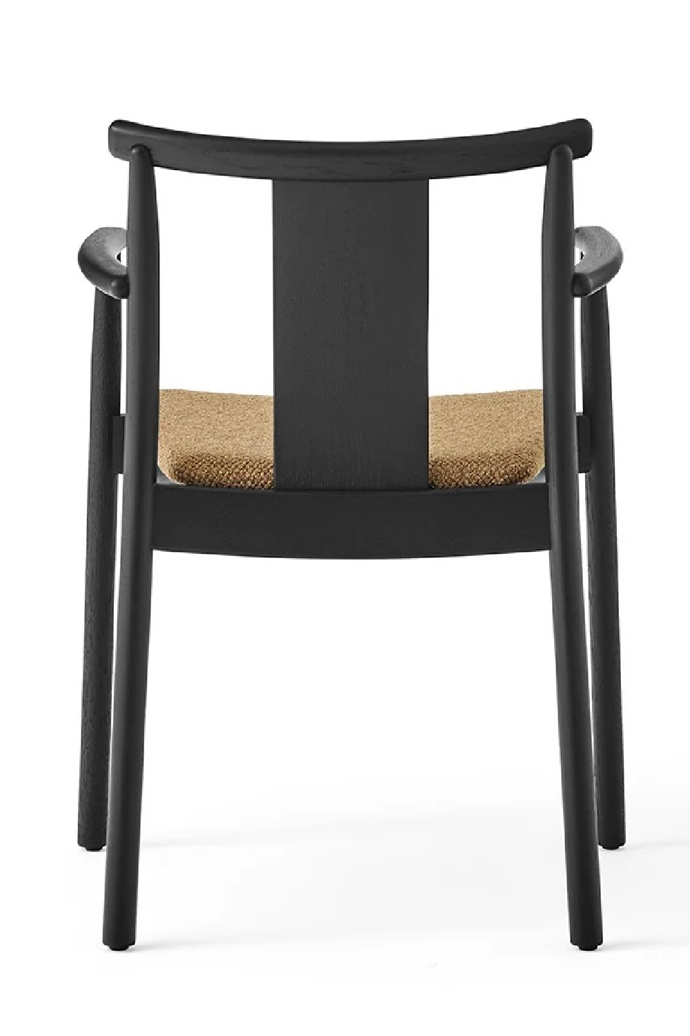 Upholstered Seat Oak Dining Armchair | Oroa.com