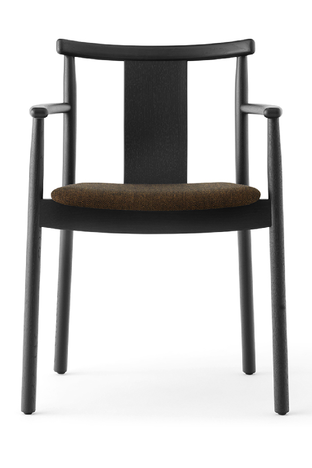 Upholstered Seat Oak Dining Armchair | Oroa.com