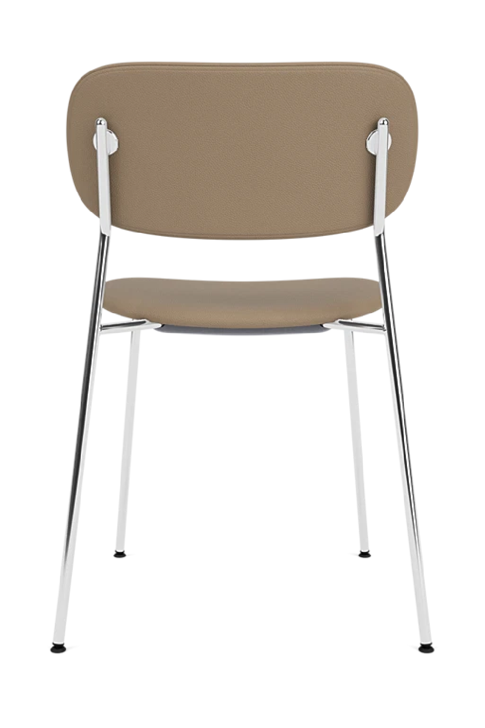 Chrome-Framed Upholstered Dining Chair | Oroa.com
