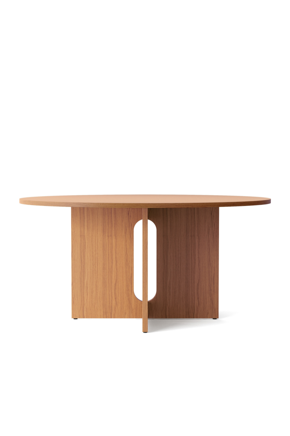 Intersecting-Base Round Dining Table | Oroa.com