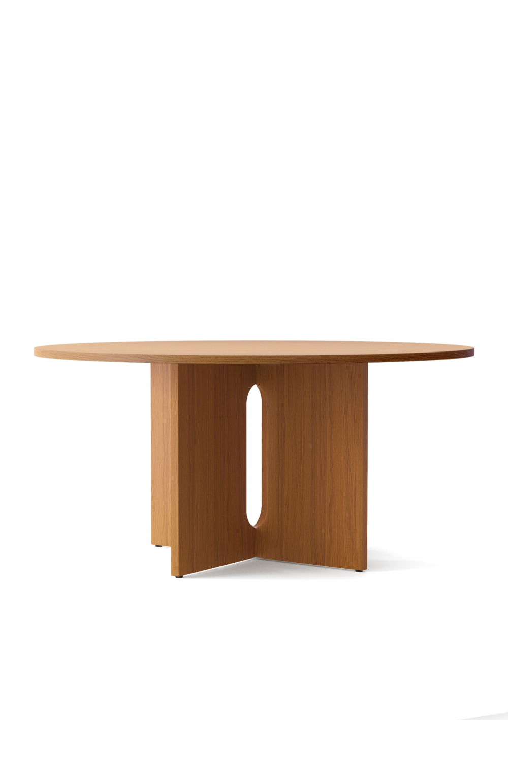 Intersecting-Base Round Dining Table | Oroa.com