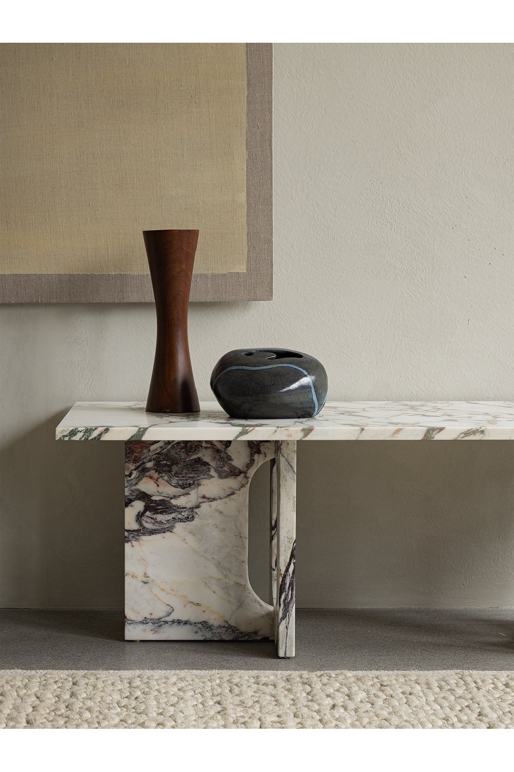 Solid Marble Lounge Table | Oroa.com