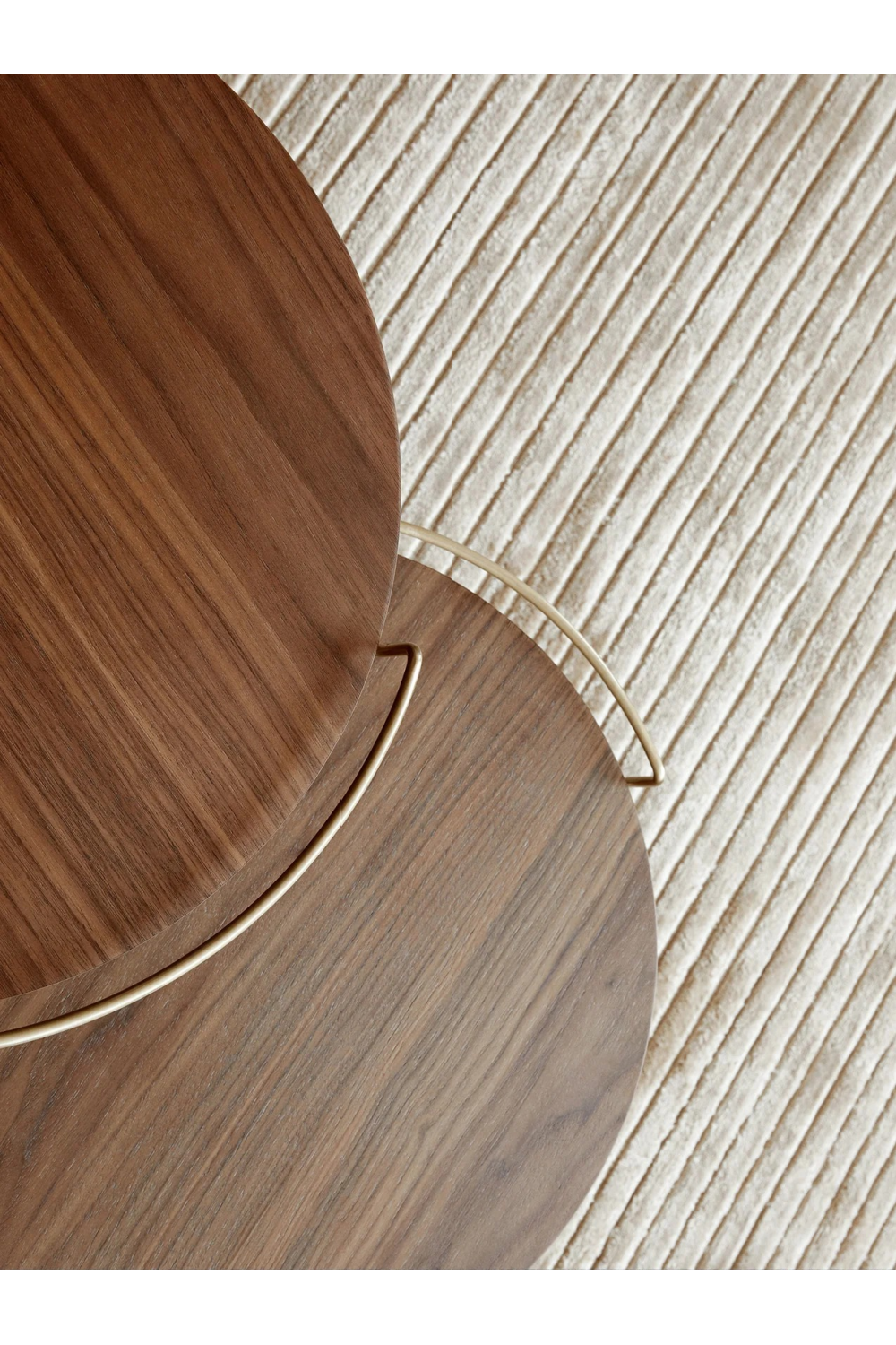 Solid Walnut Tripod Side Table | Oroa.com