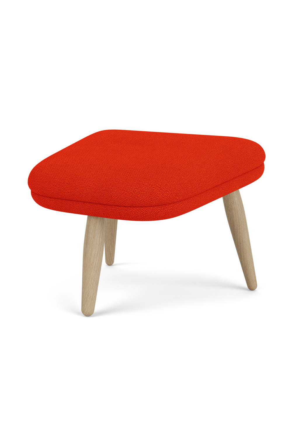 Wooden Leg Ottoman | Oroa.com