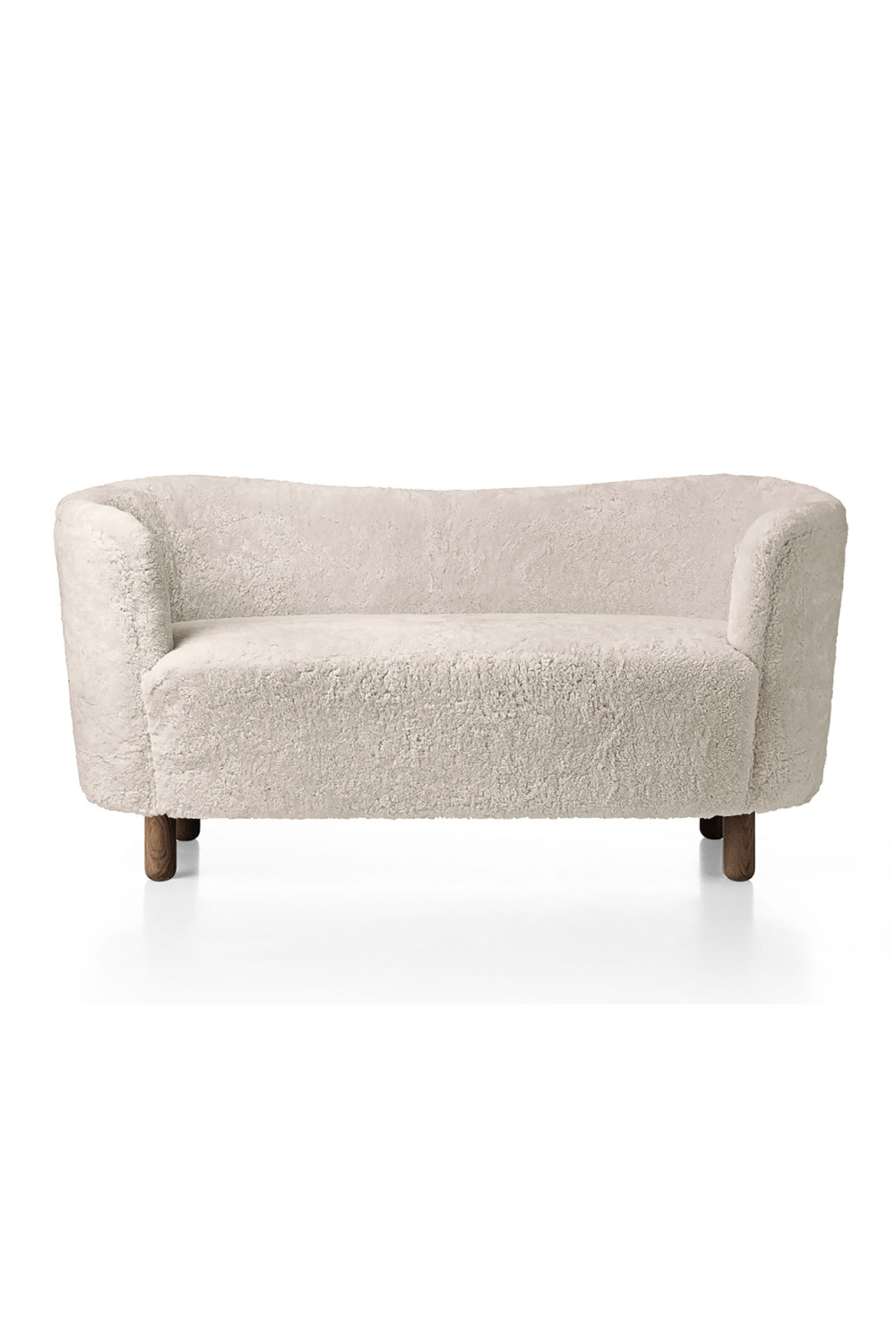 Curved Back Sheepskin Sofa | Oroa.com