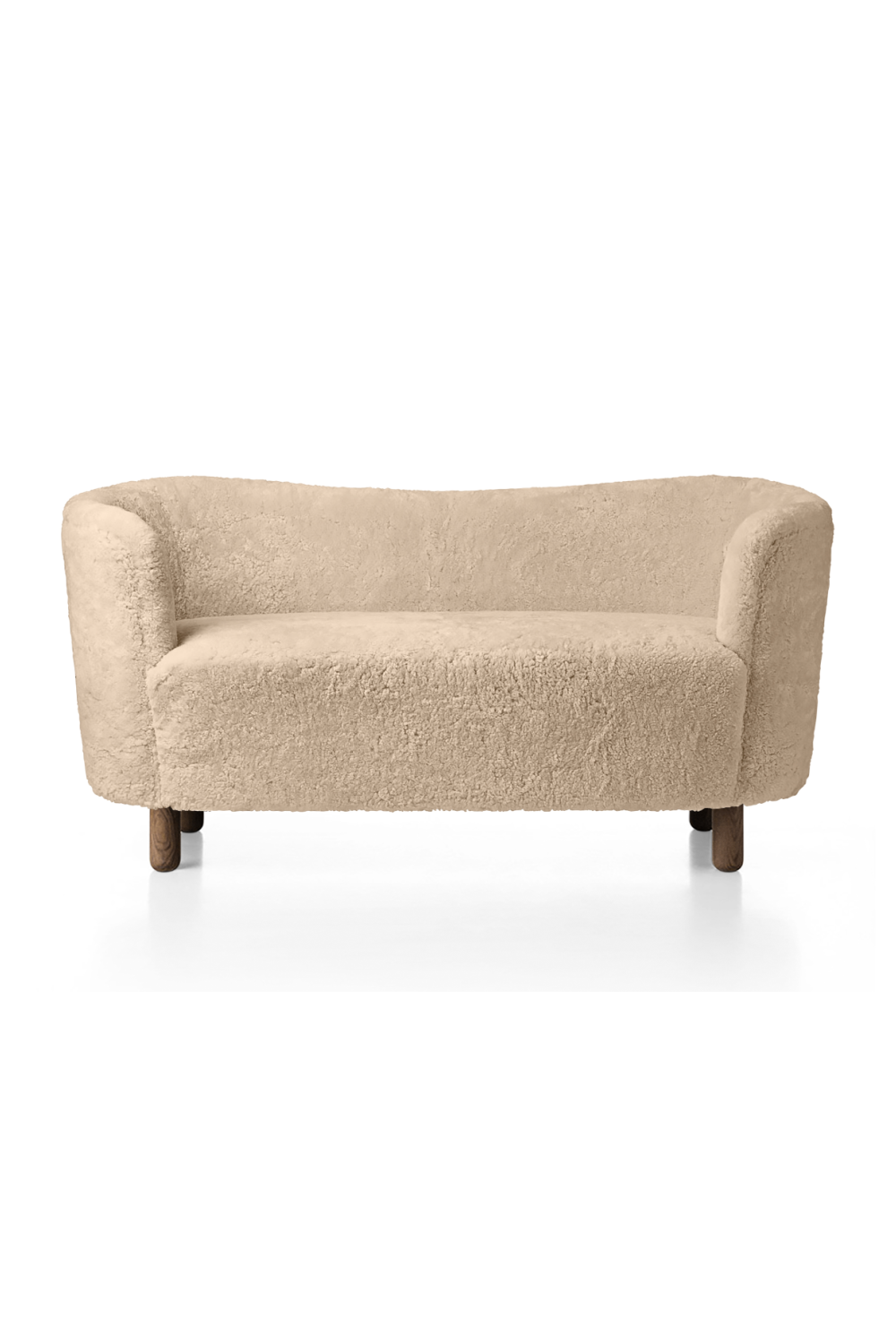 Curved Back Sheepskin Sofa | Oroa.com