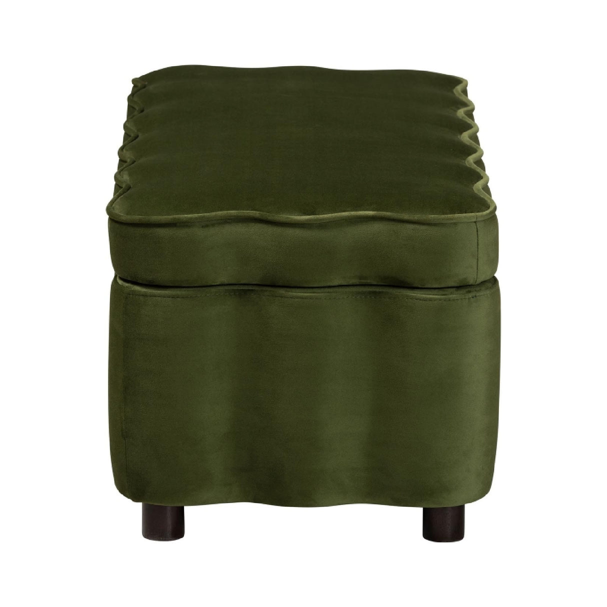 Modern European furniture - Velvet Storage Bench - www.oroa.com | Oroa.com