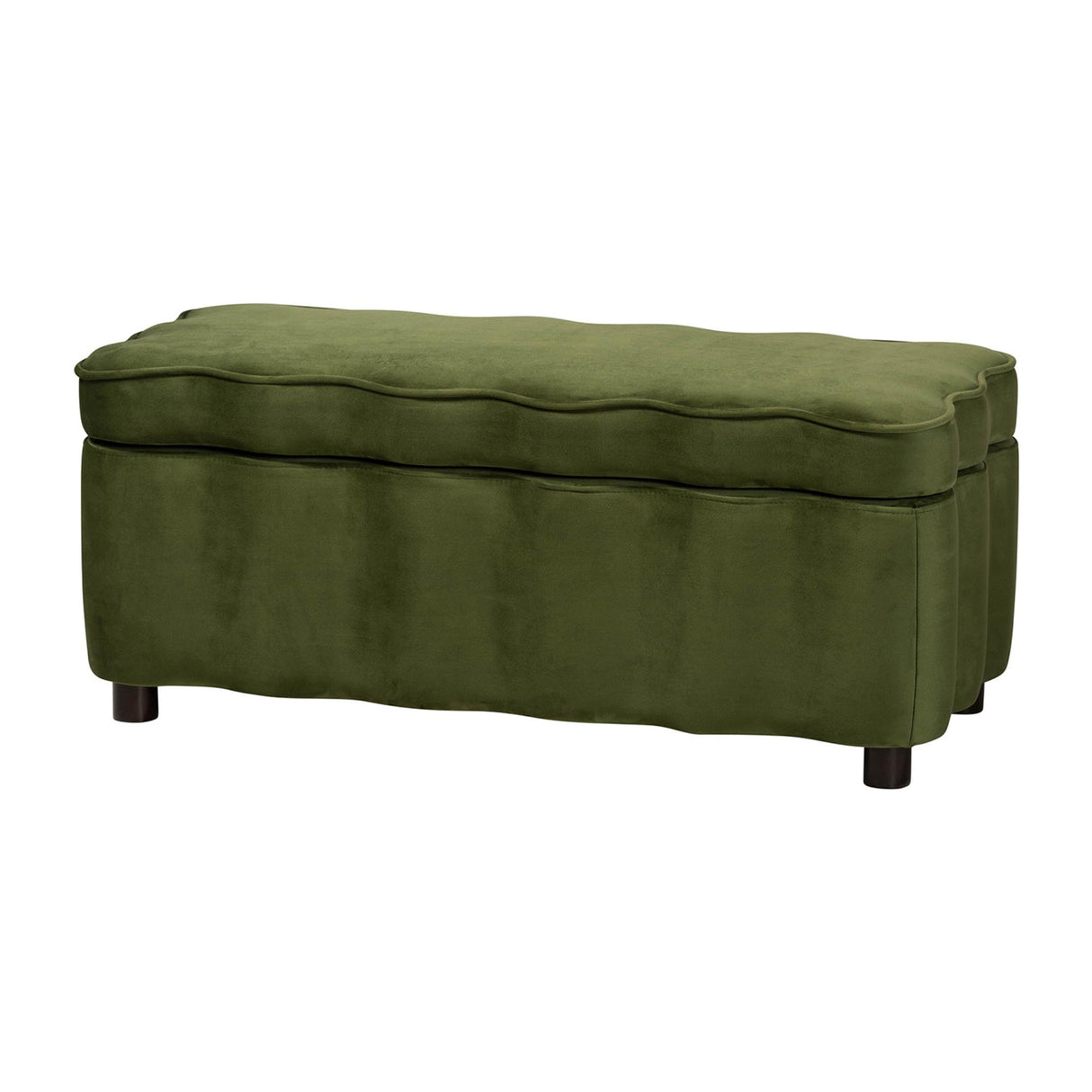 Modern European furniture - Velvet Storage Bench - www.oroa.com | Oroa.com