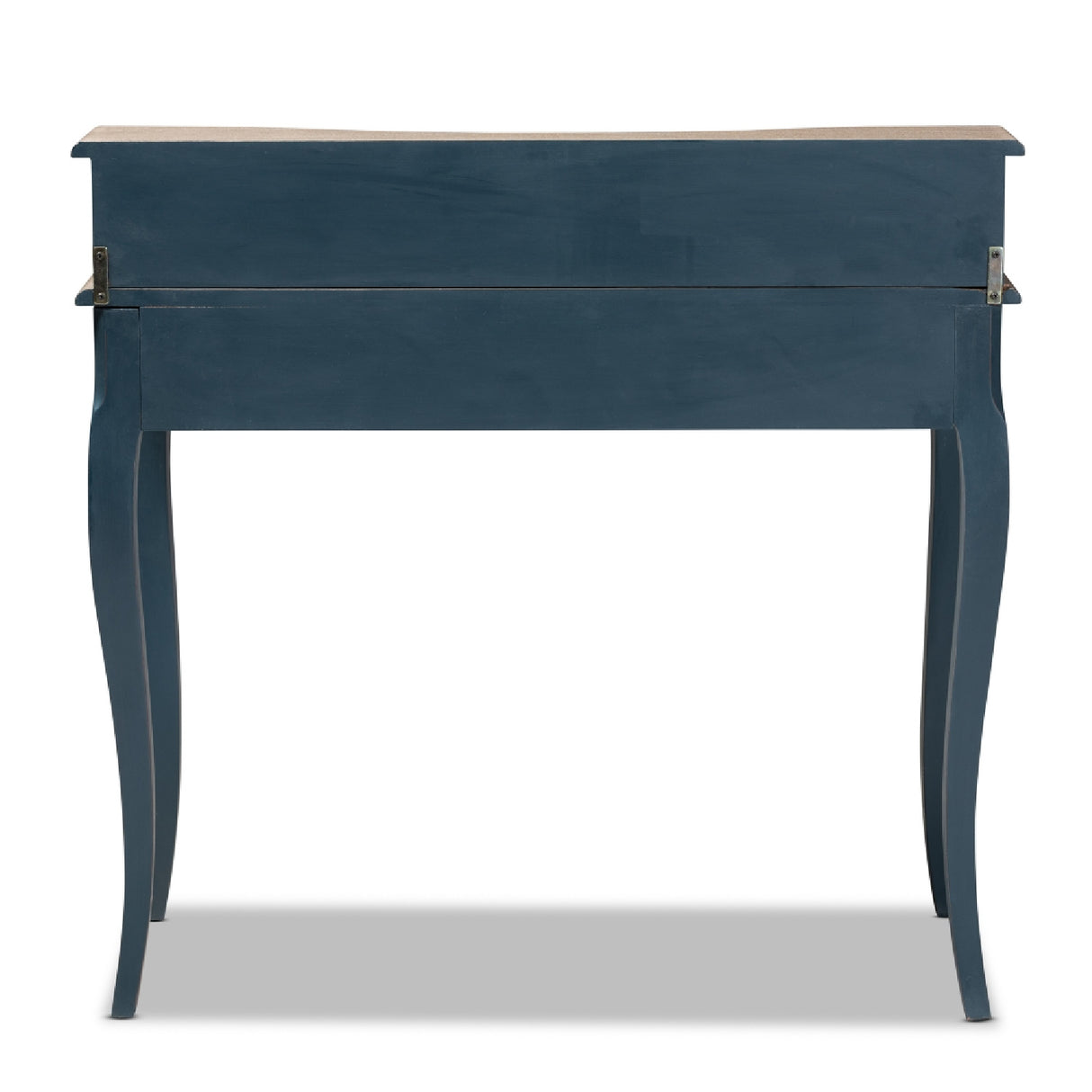 Modern European furniture - Blue Wooden Accent Writing Desk - www.oroa.com | Oroa.com