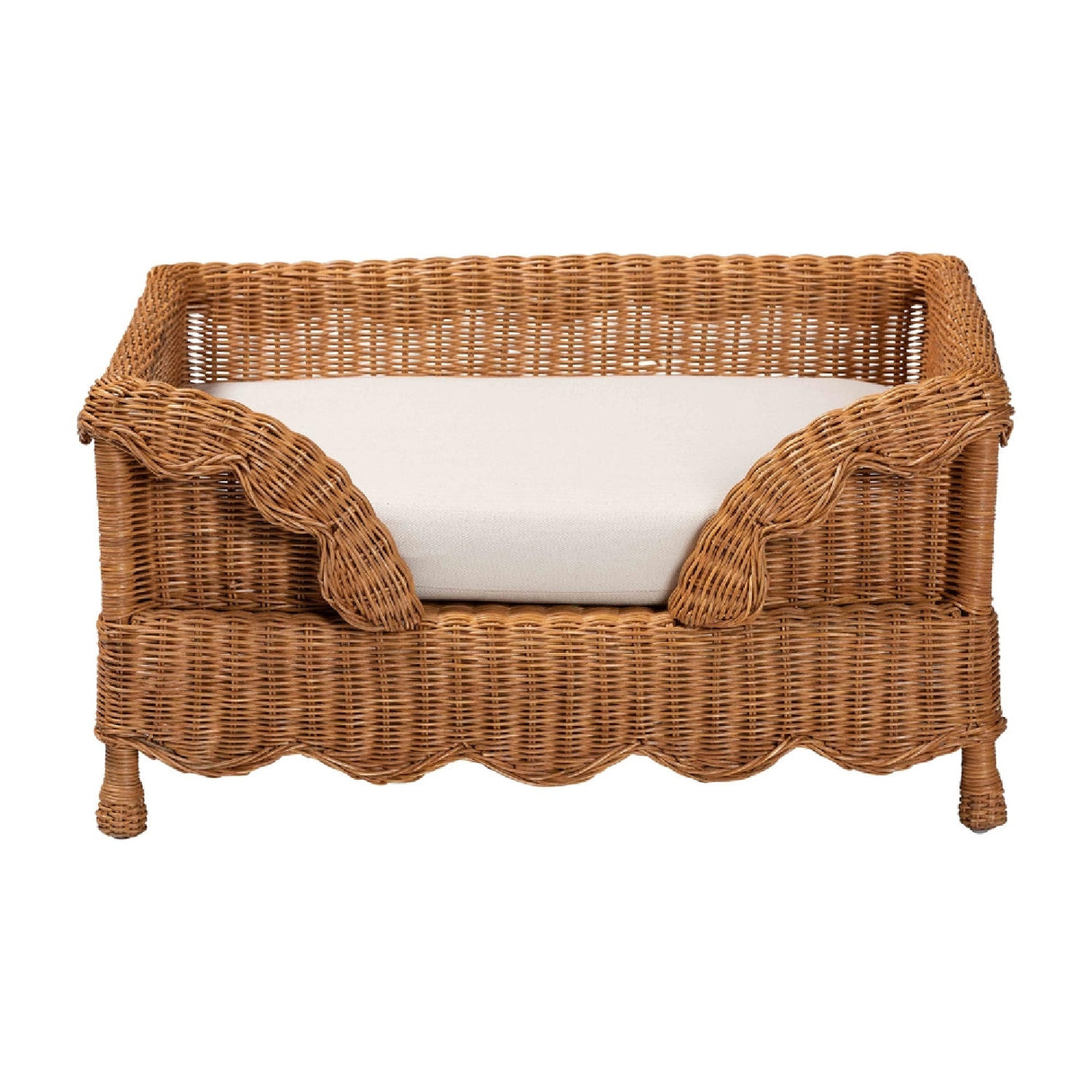 Modern European furniture - Natural Rattan Pet Bed - www.oroa.com | Oroa.com