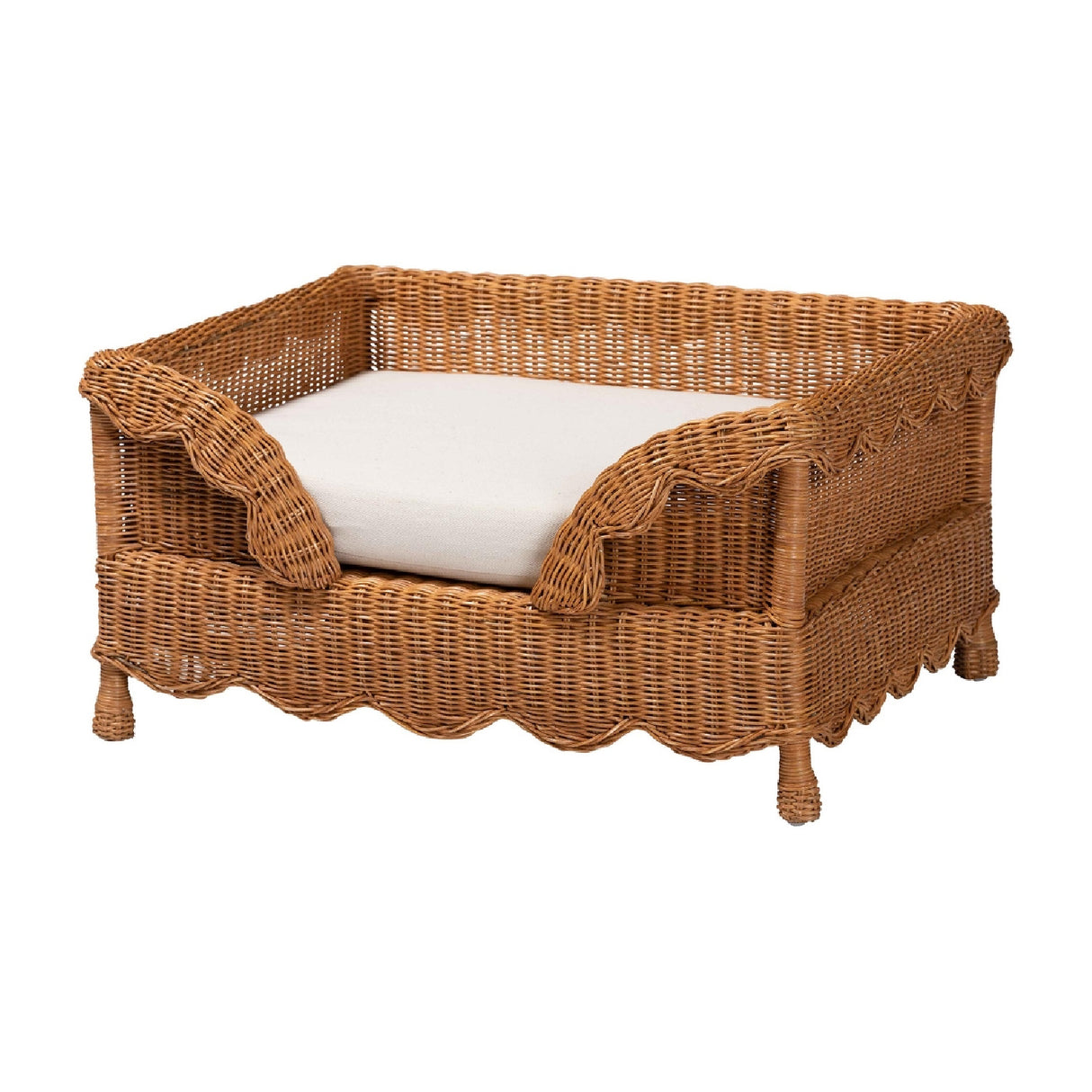 Modern European furniture - Natural Rattan Pet Bed - www.oroa.com | Oroa.com