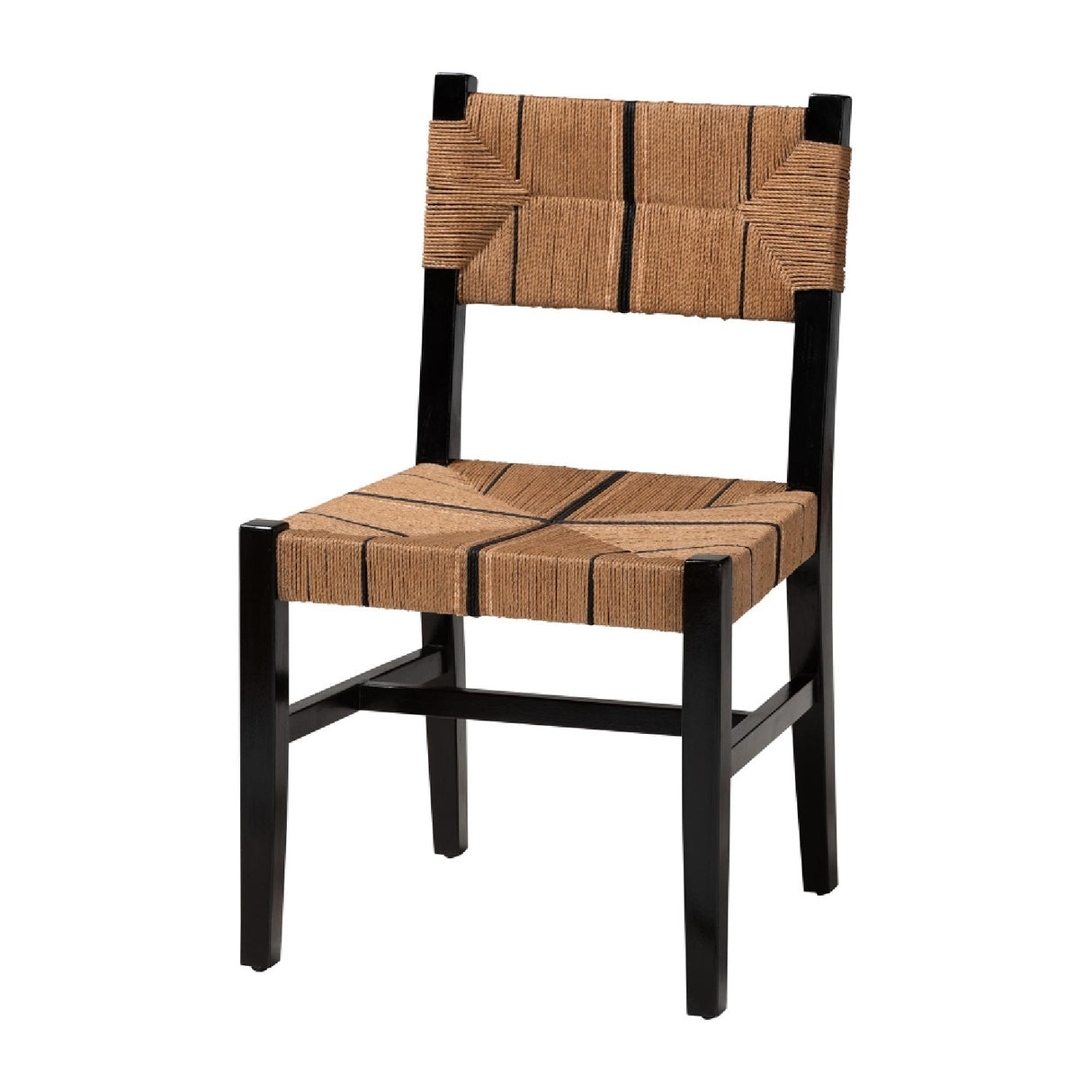 Modern European furniture - Black Mahogany Bohemian Dining Chair - www.oroa.com | Oroa.com