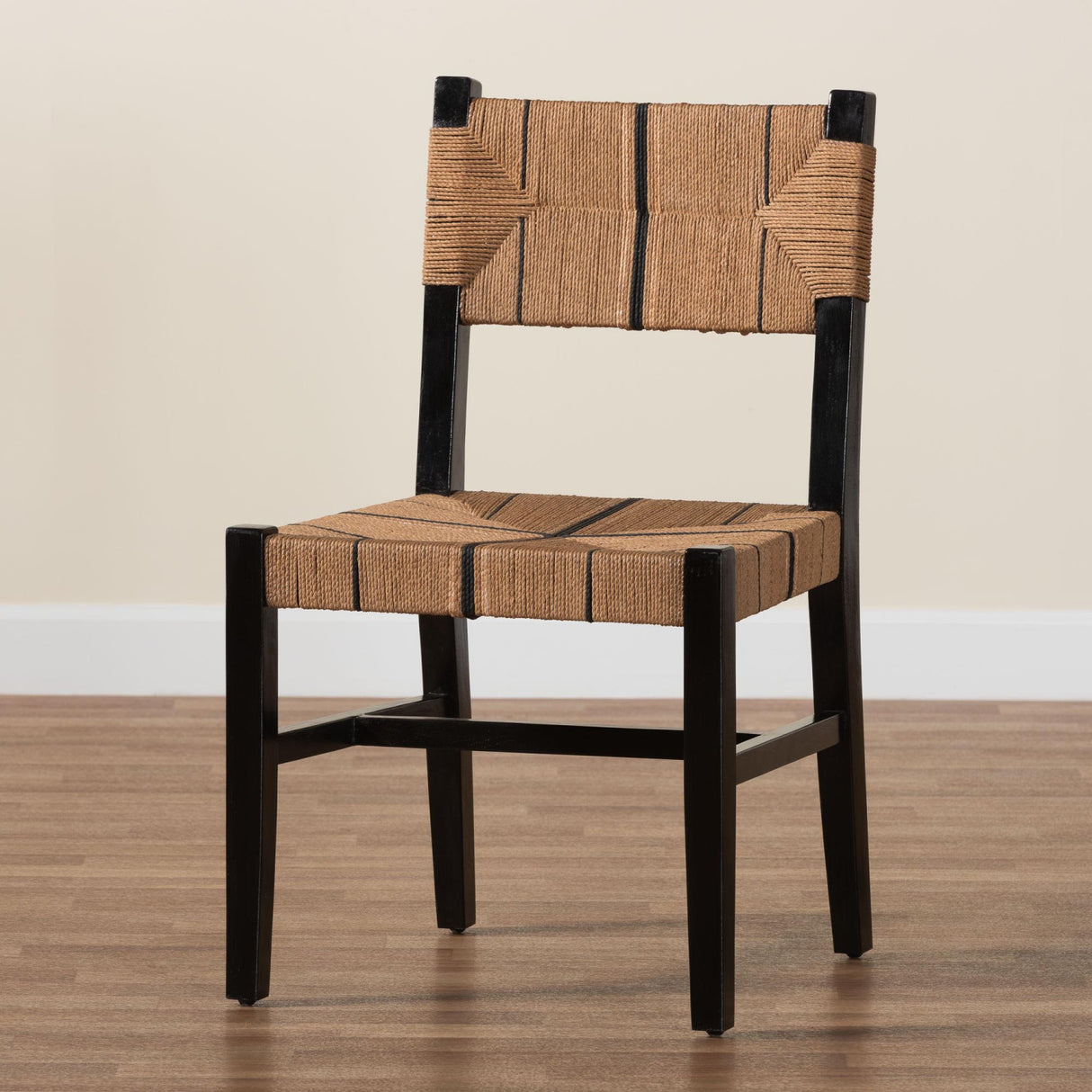 Modern European furniture - Black Mahogany Bohemian Dining Chair - www.oroa.com | Oroa.com