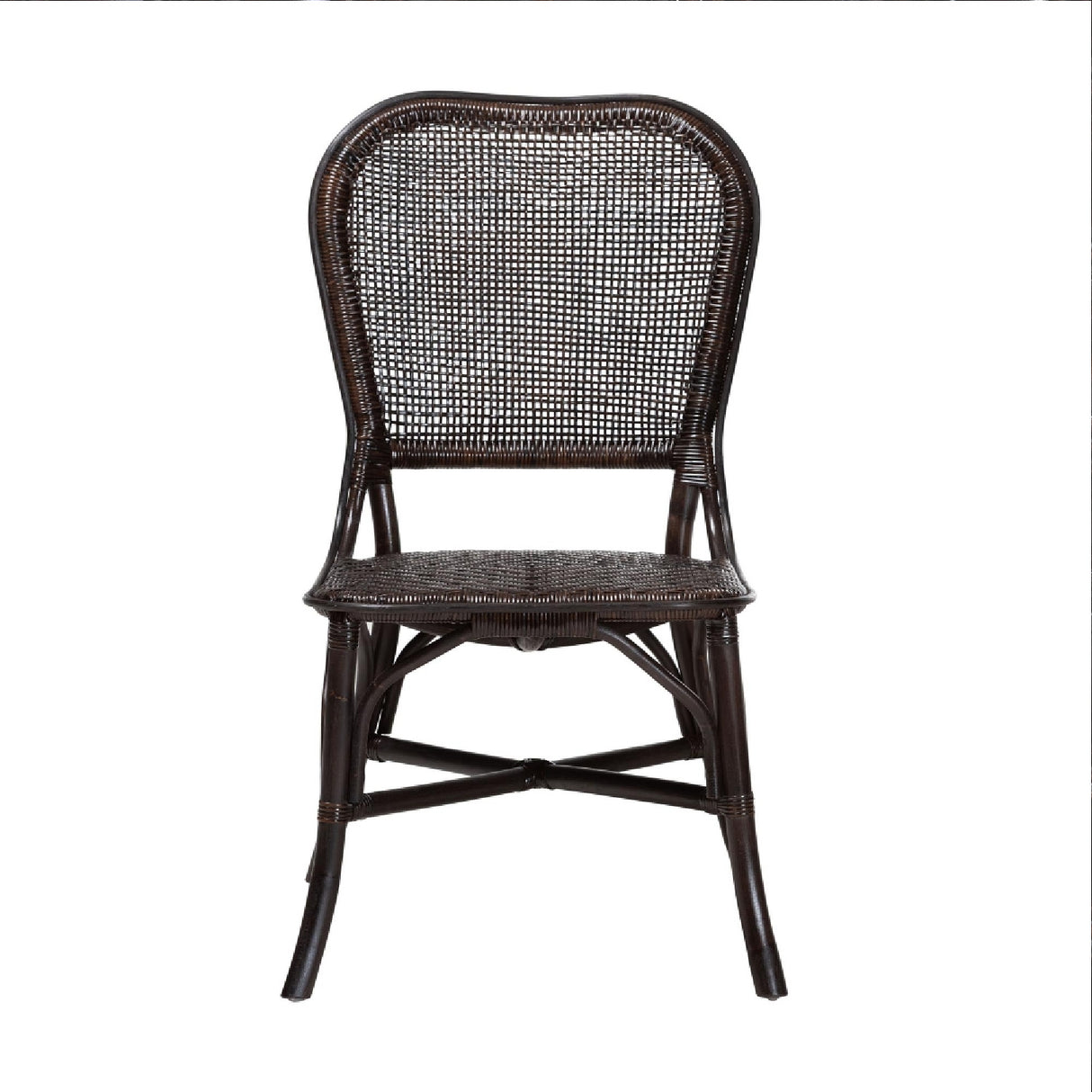 Modern European furniture - Latticed Back Rattan Dining Chair - www.oroa.com | Oroa.com