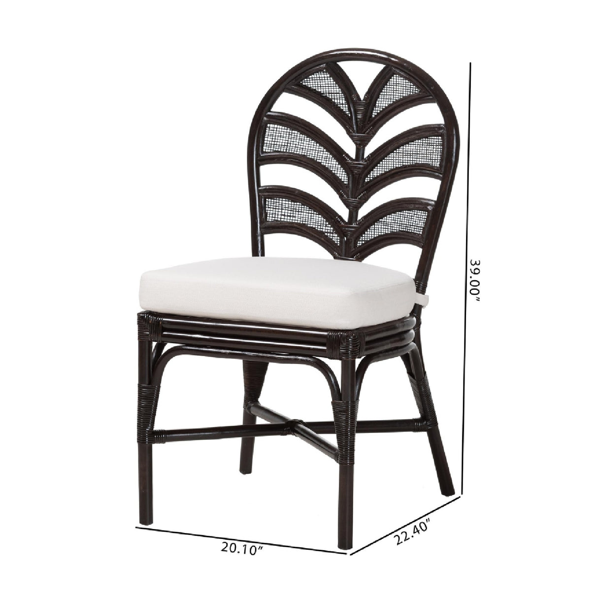 Modern European furniture - Banana Leaf Design Dining Chair - www.oroa.com | Oroa.com