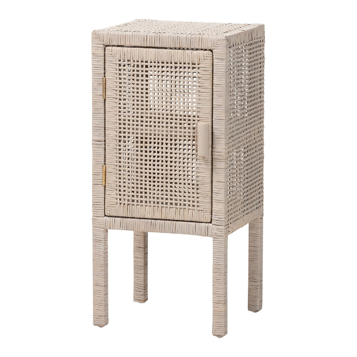 Modern European furniture - Handwoven Rattan Bedside Table - www.oroa.com | Oroa.com