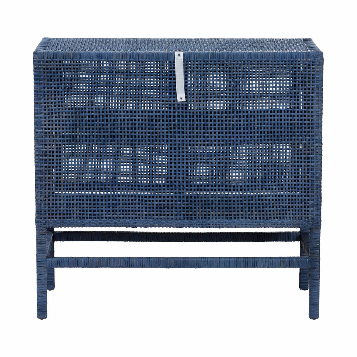 Modern European furniture - Blue Rattan 2-Door Cabinet - www.oroa.com | Oroa.com