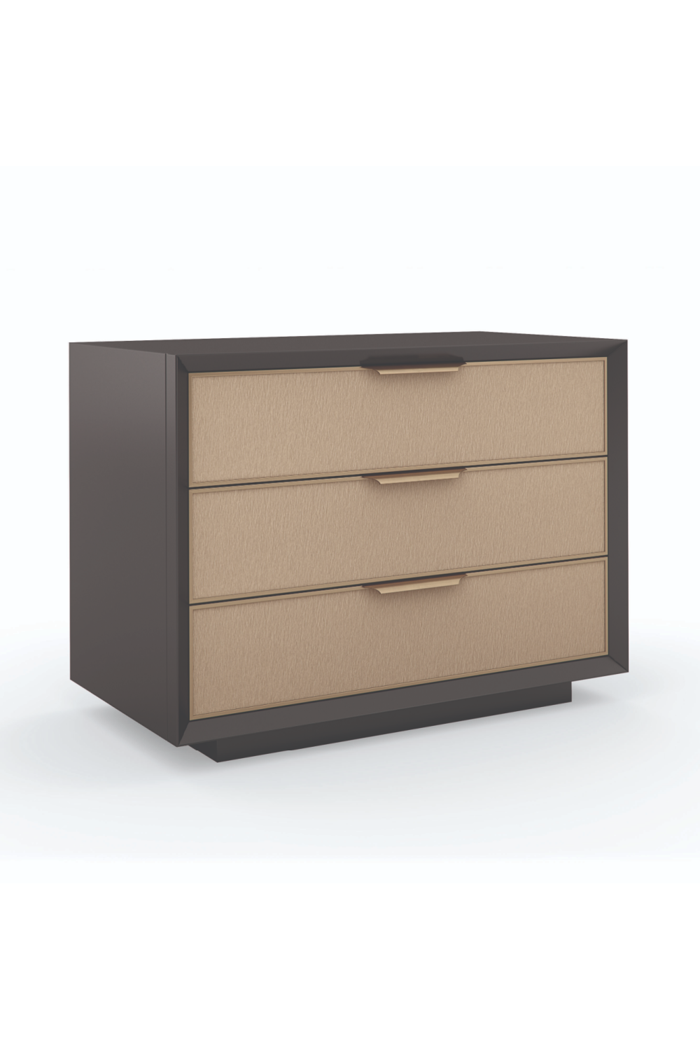 Vinyl 3-Drawer Nightstand | Oroa.com
