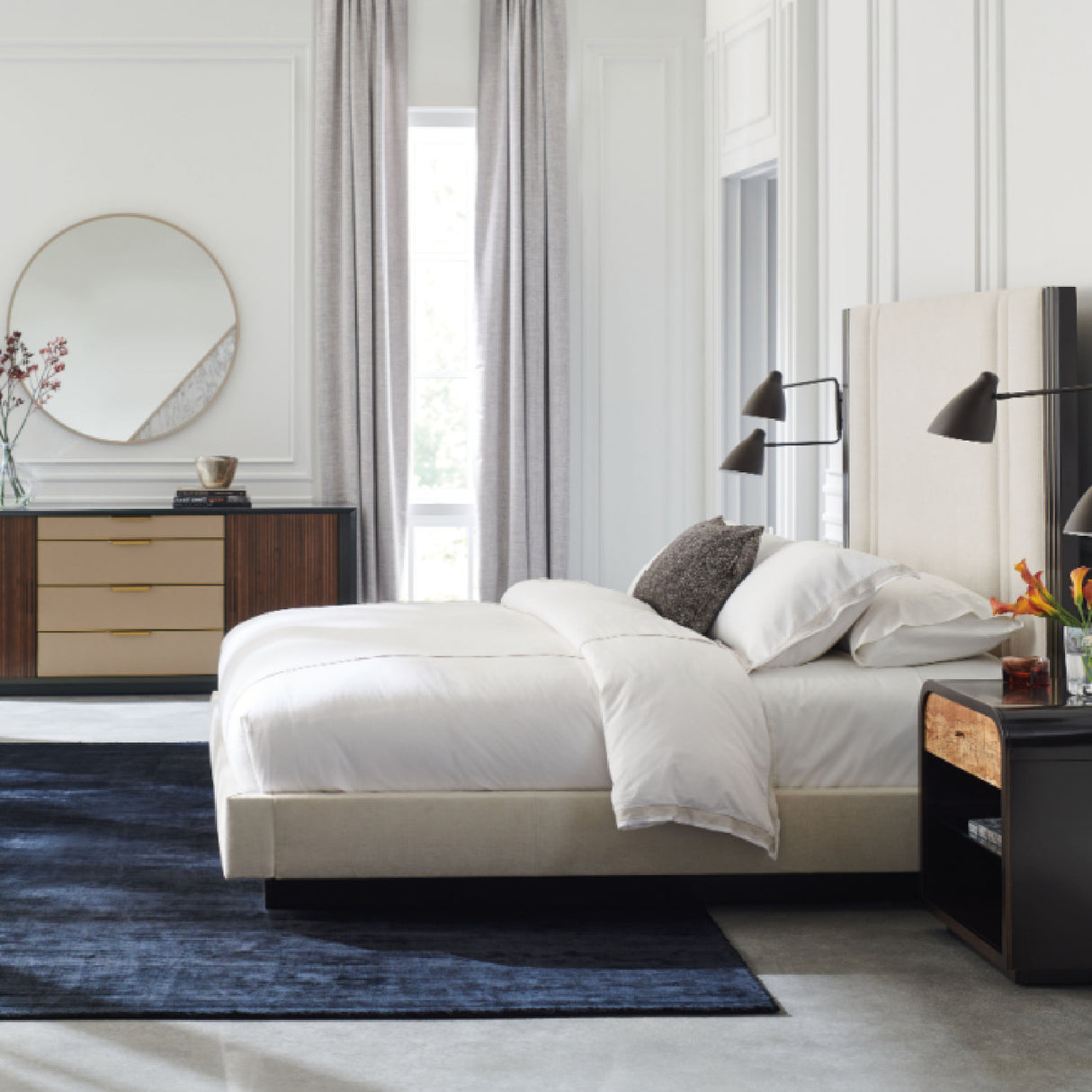 Parsons Style King Bed | Oroa.com