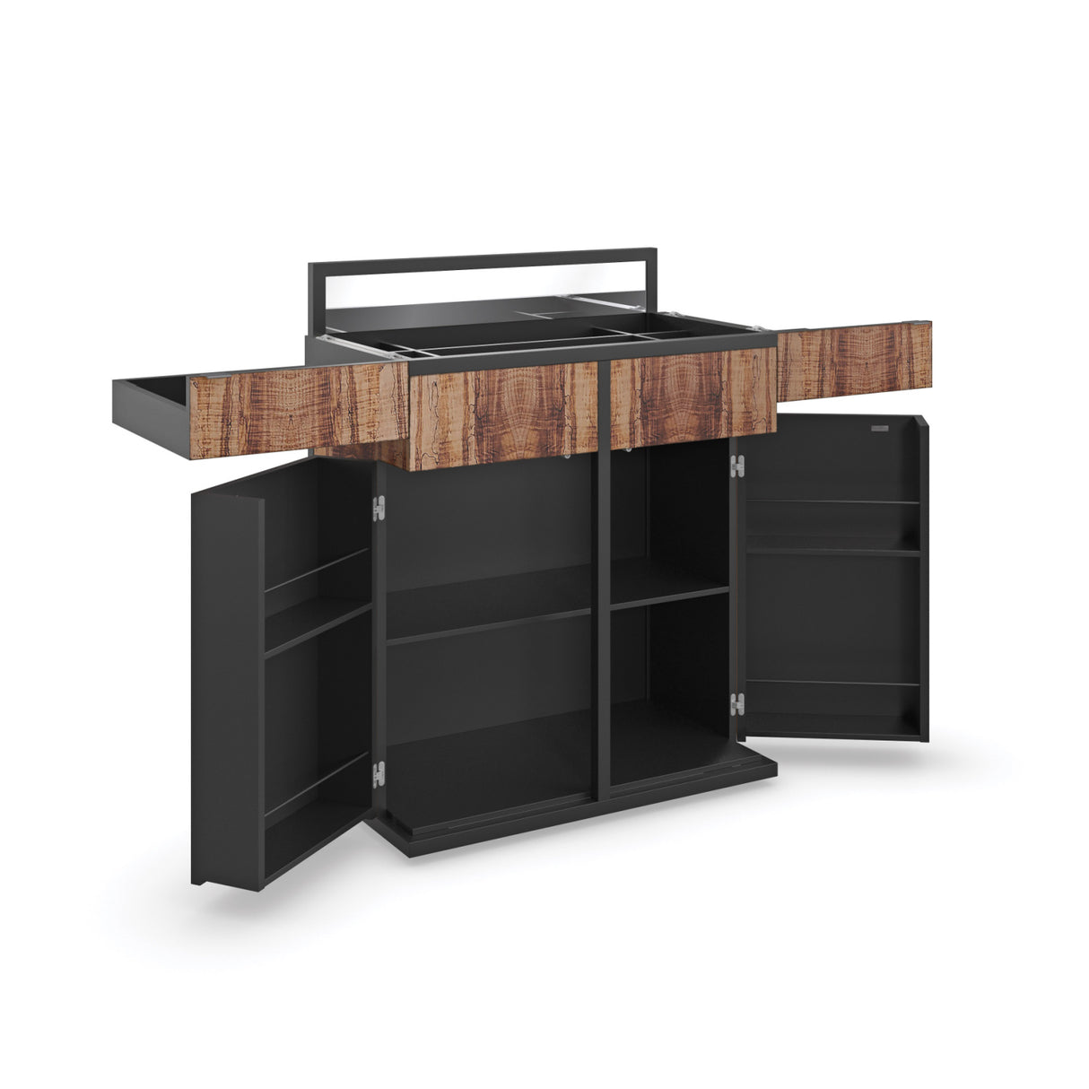 Flip-Top Mape Bar Cabinet | Oroa.com