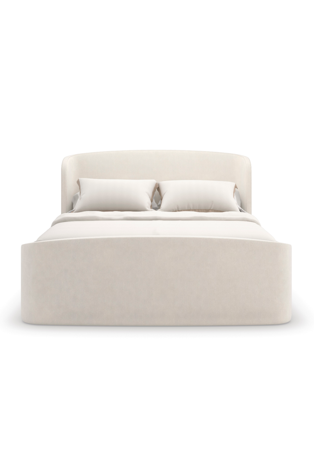 Ivory Ribbed Bed | Oroa.com