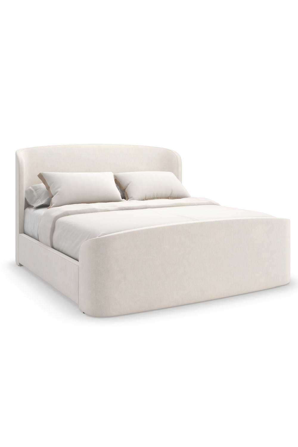 Ivory Ribbed Bed | Oroa.com