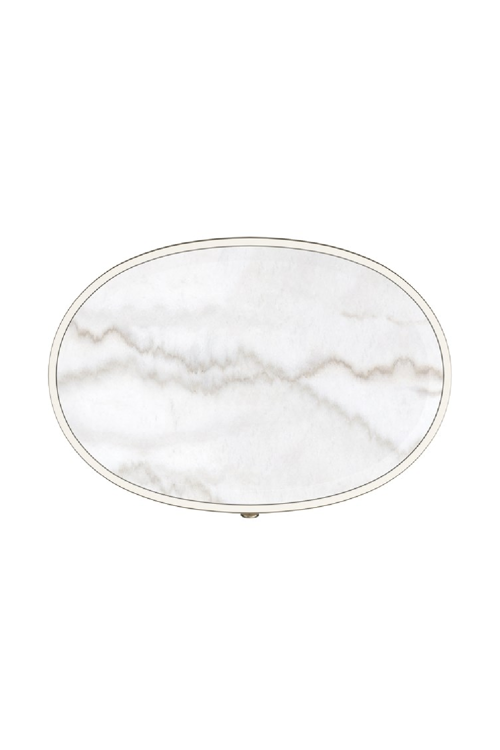 Marble Top 2-Drawer Nightstand | Oroa.com