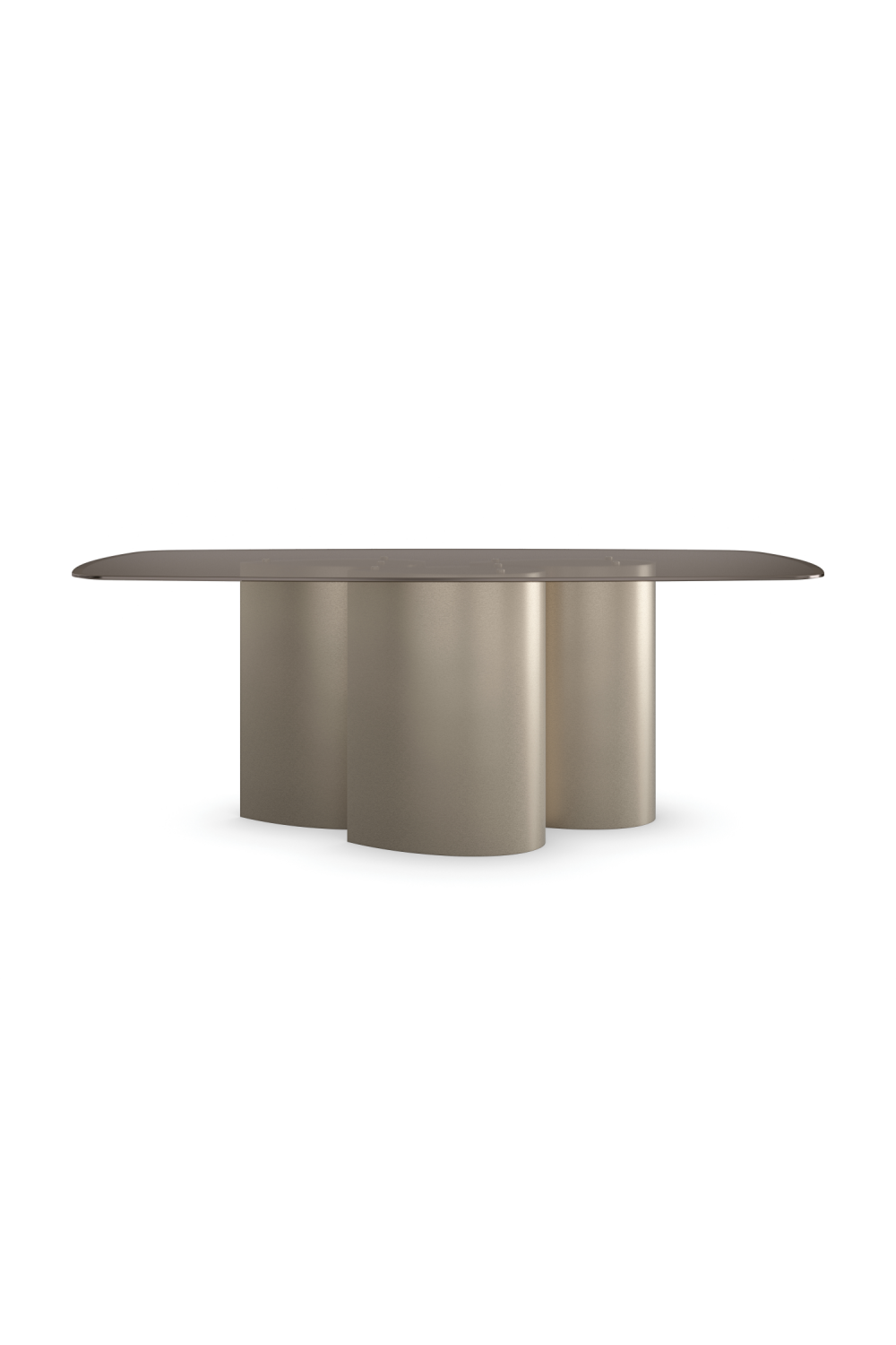 Smoked Bronze Dining Table | Oroa.com