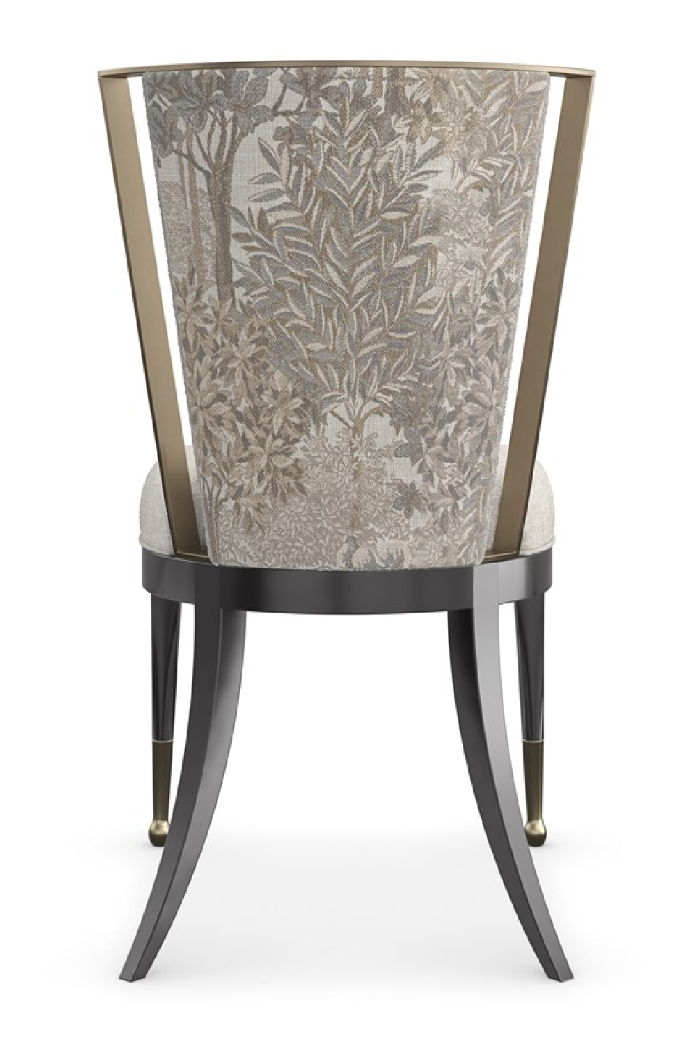 Ivory Linen-Blend Dining Chair | Oroa.com