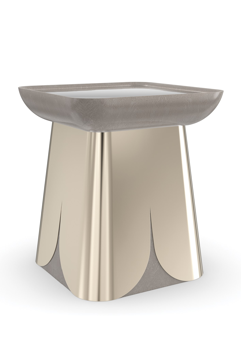 Square Mirror End Table | Oroa.com