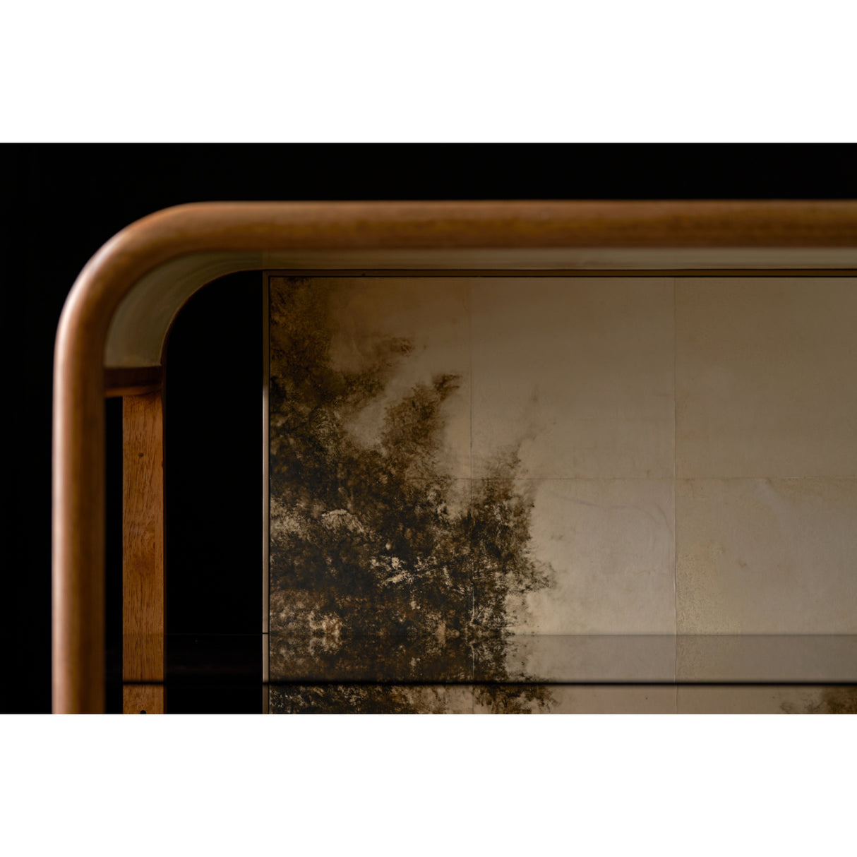 Gold Wooden Framed Bookcase | Oroa.com
