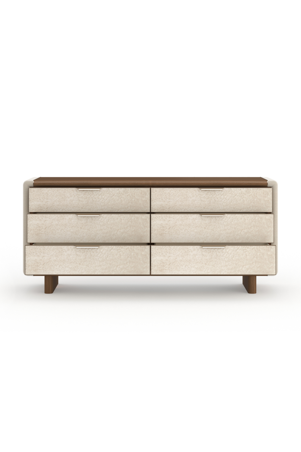 Suede Side 6-Drawer Dresser | Oroa.com