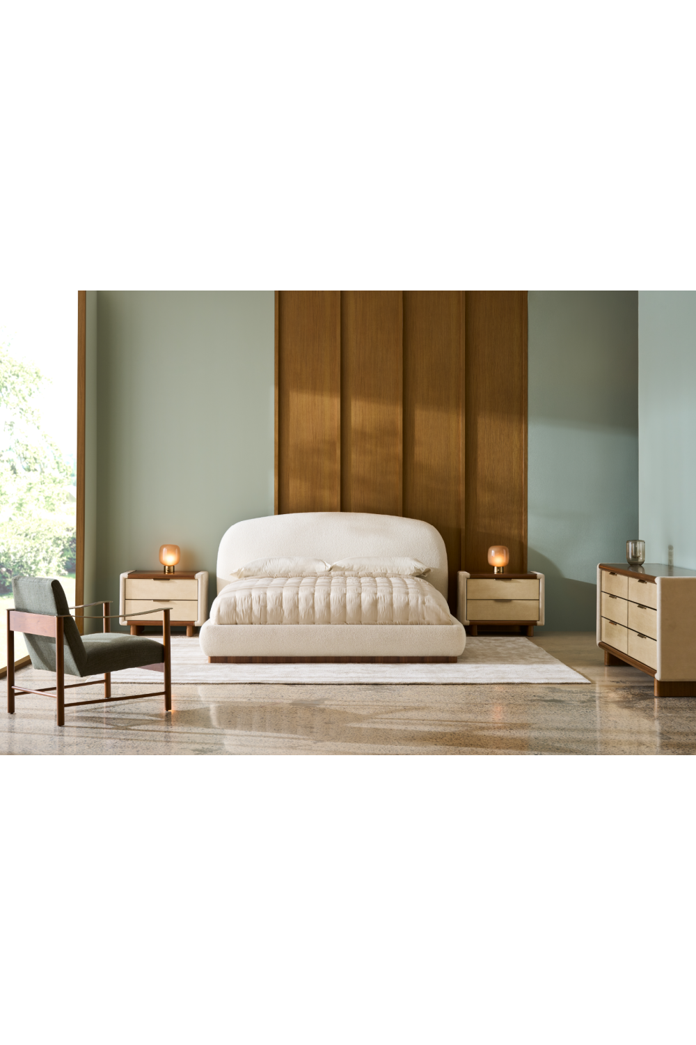 Suede Side 6-Drawer Dresser | Oroa.com