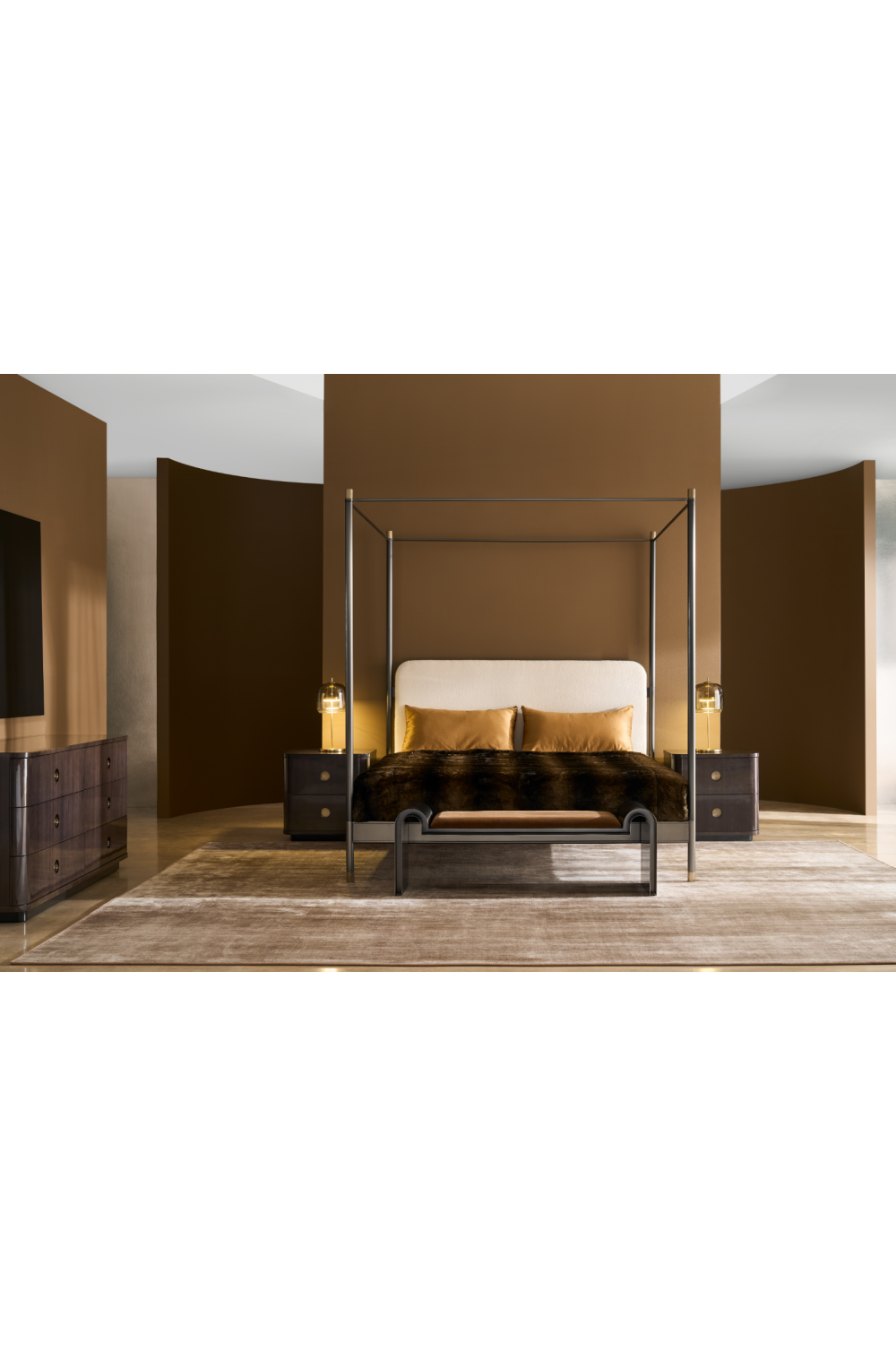 Dark Brown 6-Drawer Dresser | Oroa.com