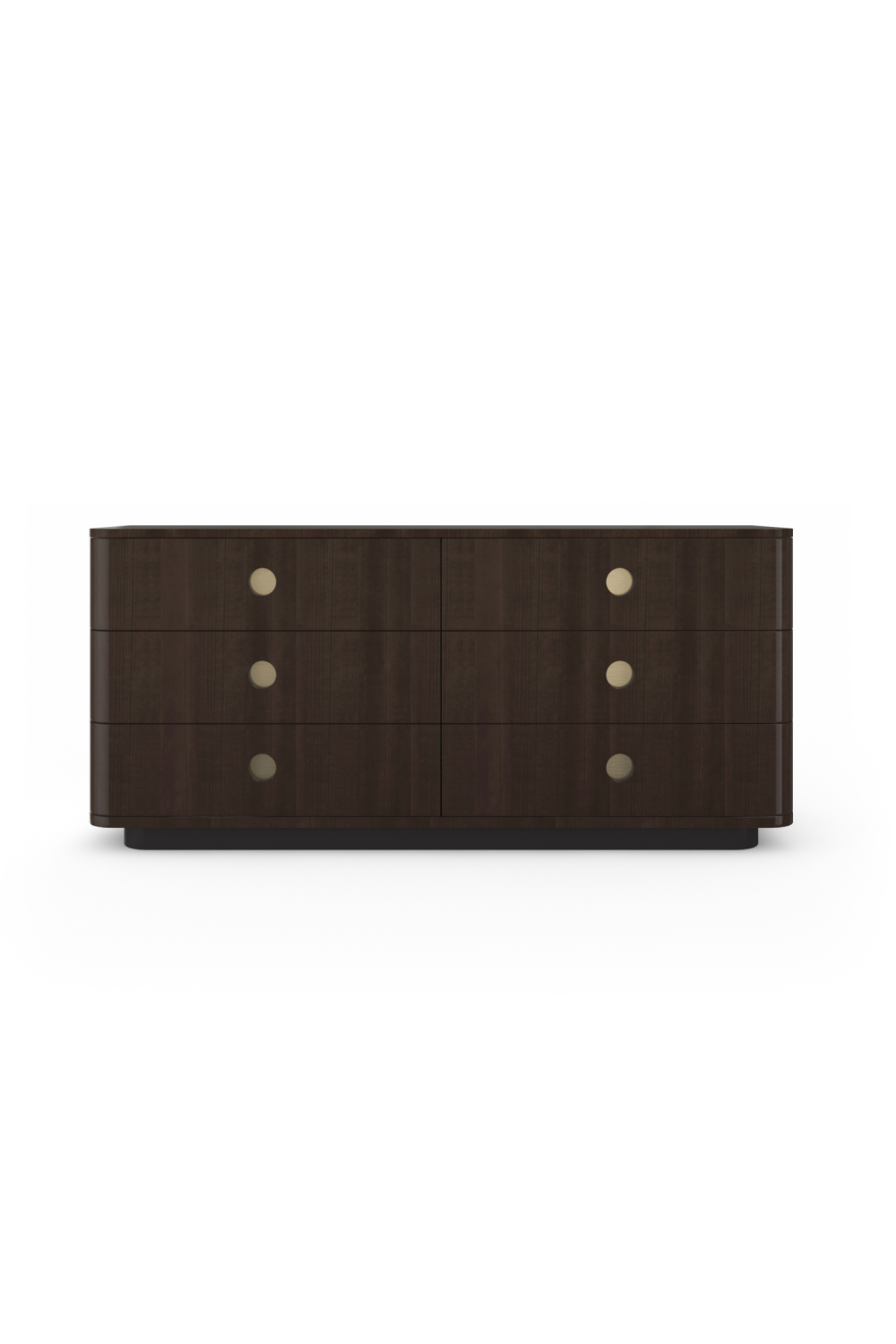 Dark Brown 6-Drawer Dresser | Oroa.com