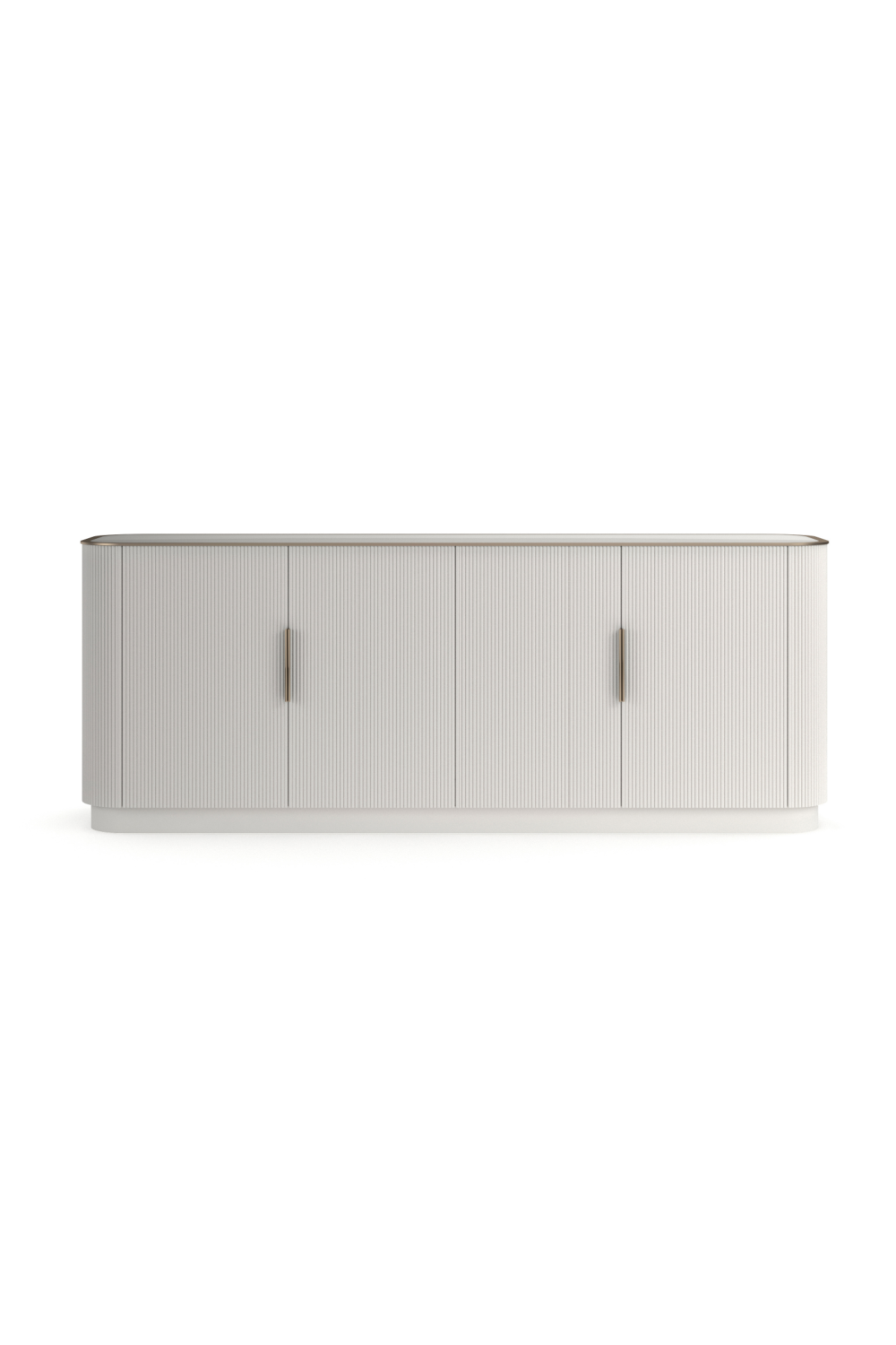Fluted 4-Door Sideboard | Oroa.com
