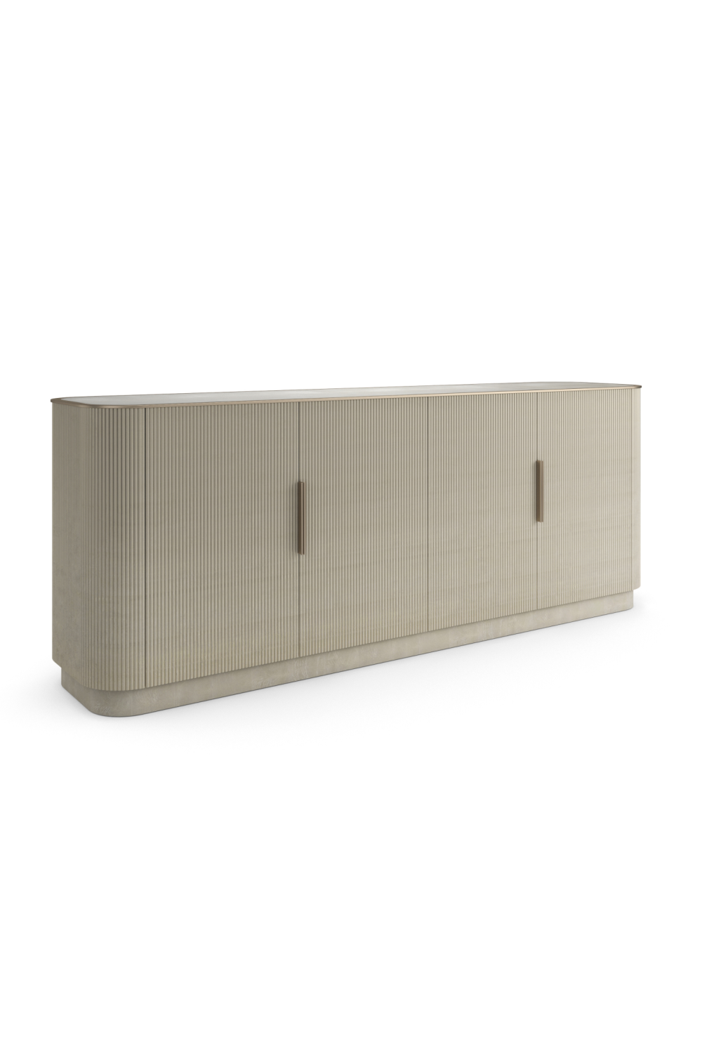 Fluted 4-Door Sideboard | Oroa.com