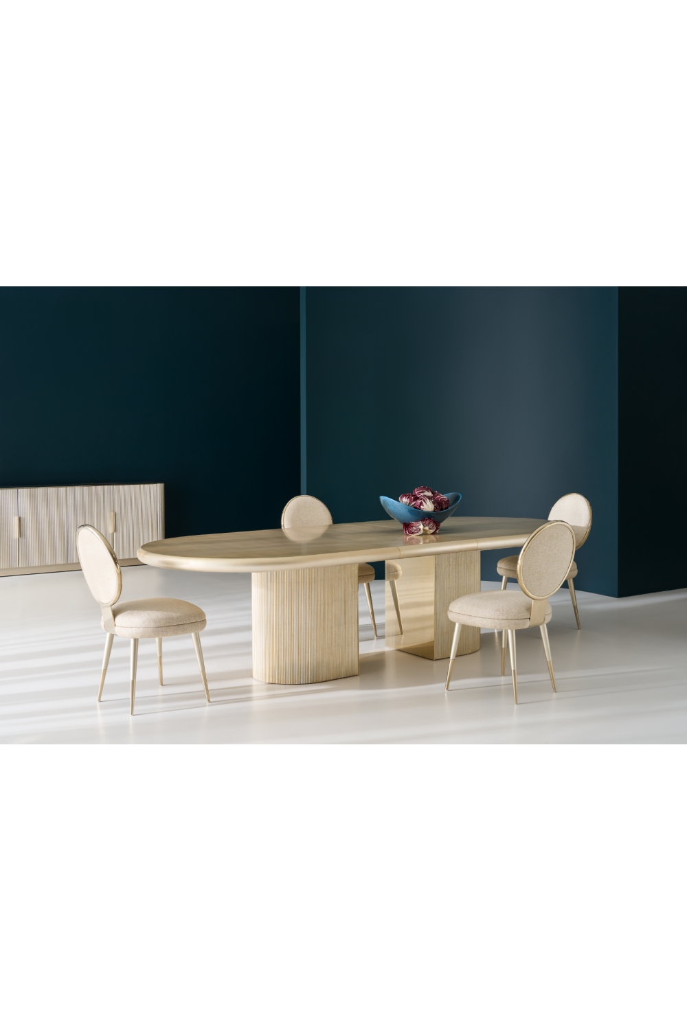 Fluted 4-Door Sideboard | Oroa.com