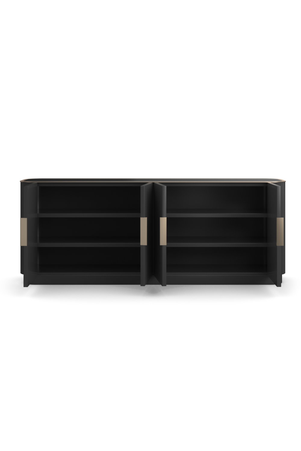 Fluted 4-Door Sideboard | Oroa.com